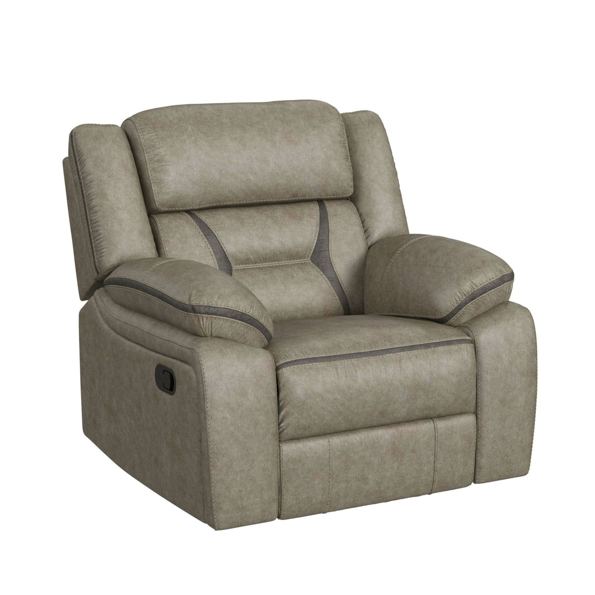 Engage Corral Grey Motion Recliner - Ornate Home