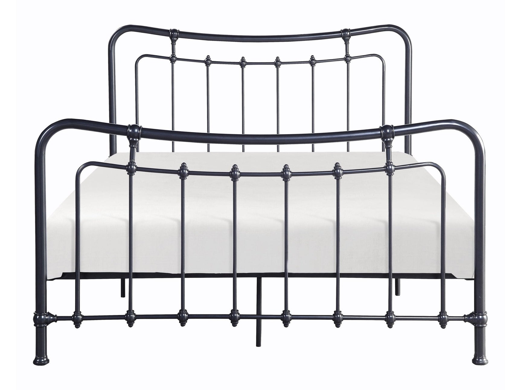 Engleside Gunmetal Full Platform Bed - Ornate Home