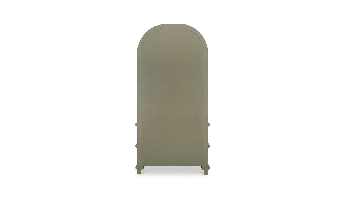 Enid Green Tall Cabinet - Ornate Home