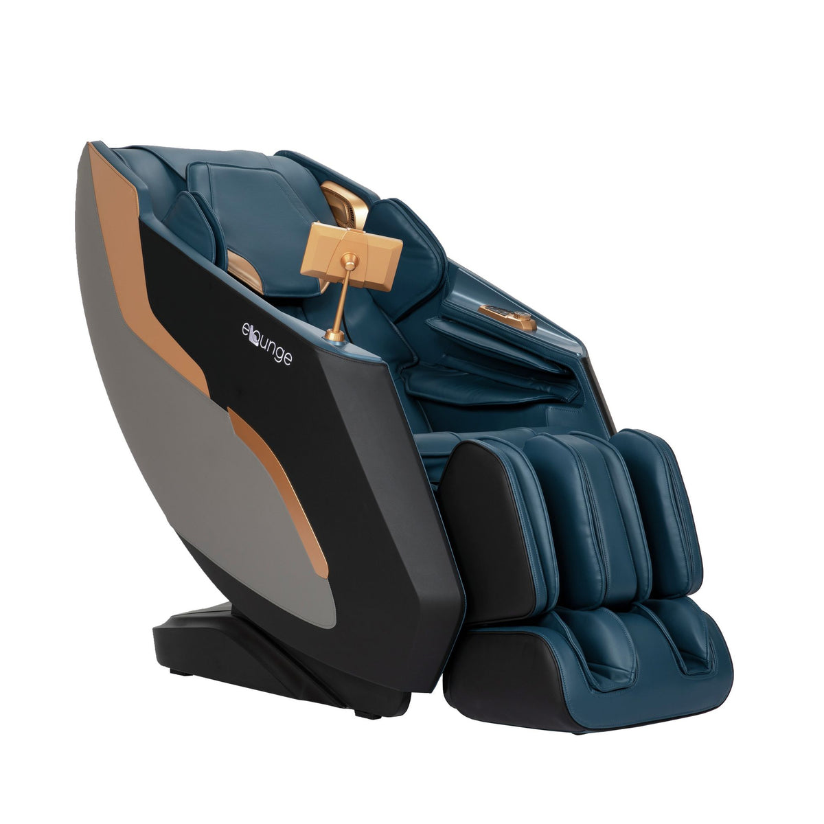 Enrich Navy PU Massage Chair - Ornate Home