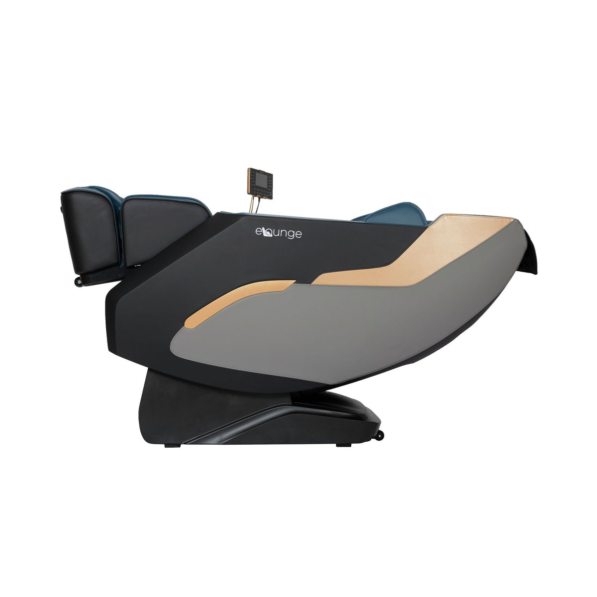 Enrich Navy PU Massage Chair - Ornate Home