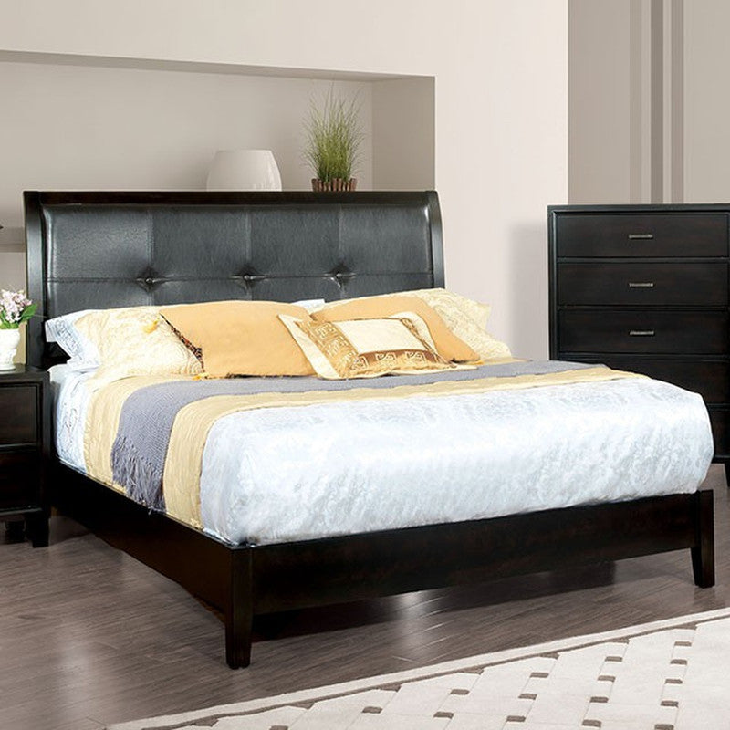 Enrico Espresso Cal.King Bed - Ornate Home