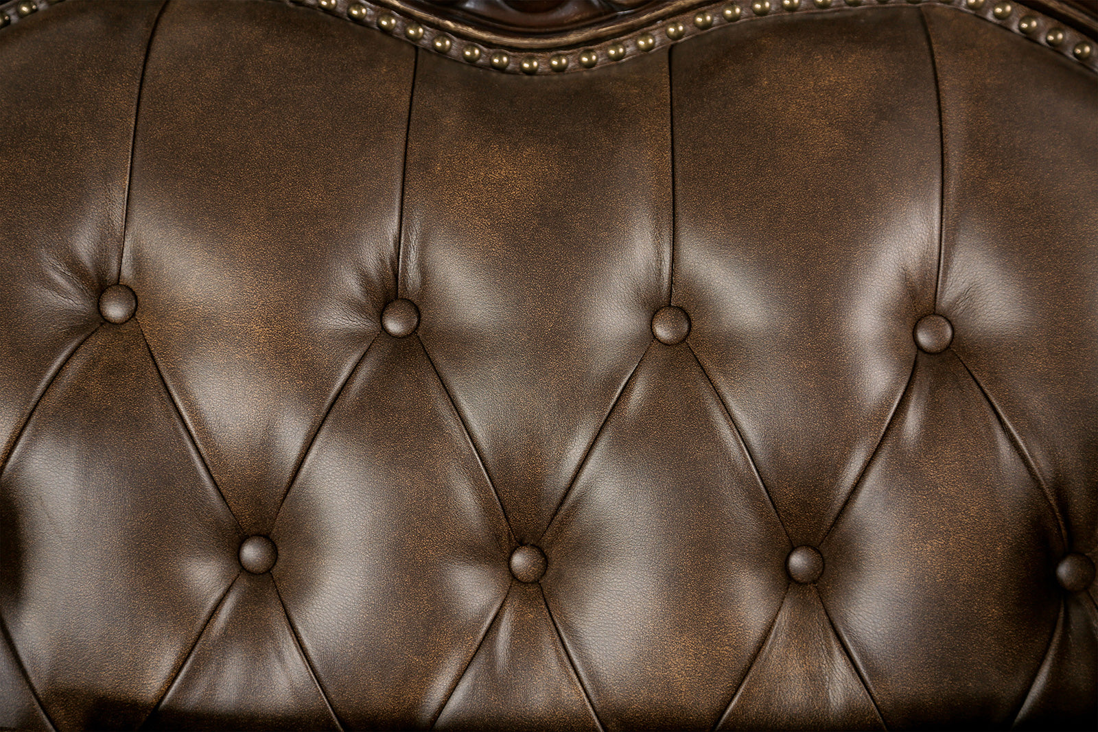 Ensenada Dark Cherry/Brown Sofa - Ornate Home