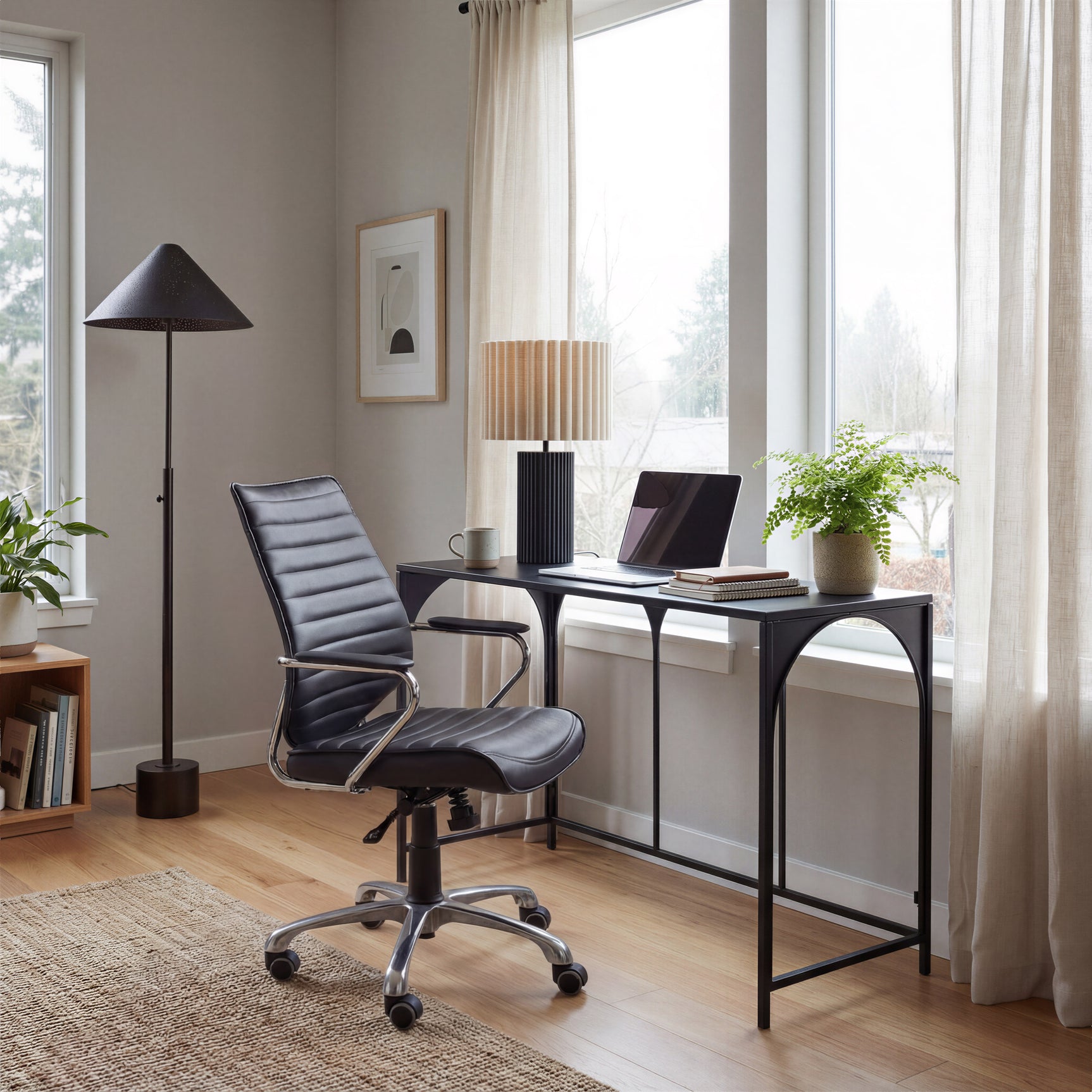 Enterprise Black Low Back Office Chair