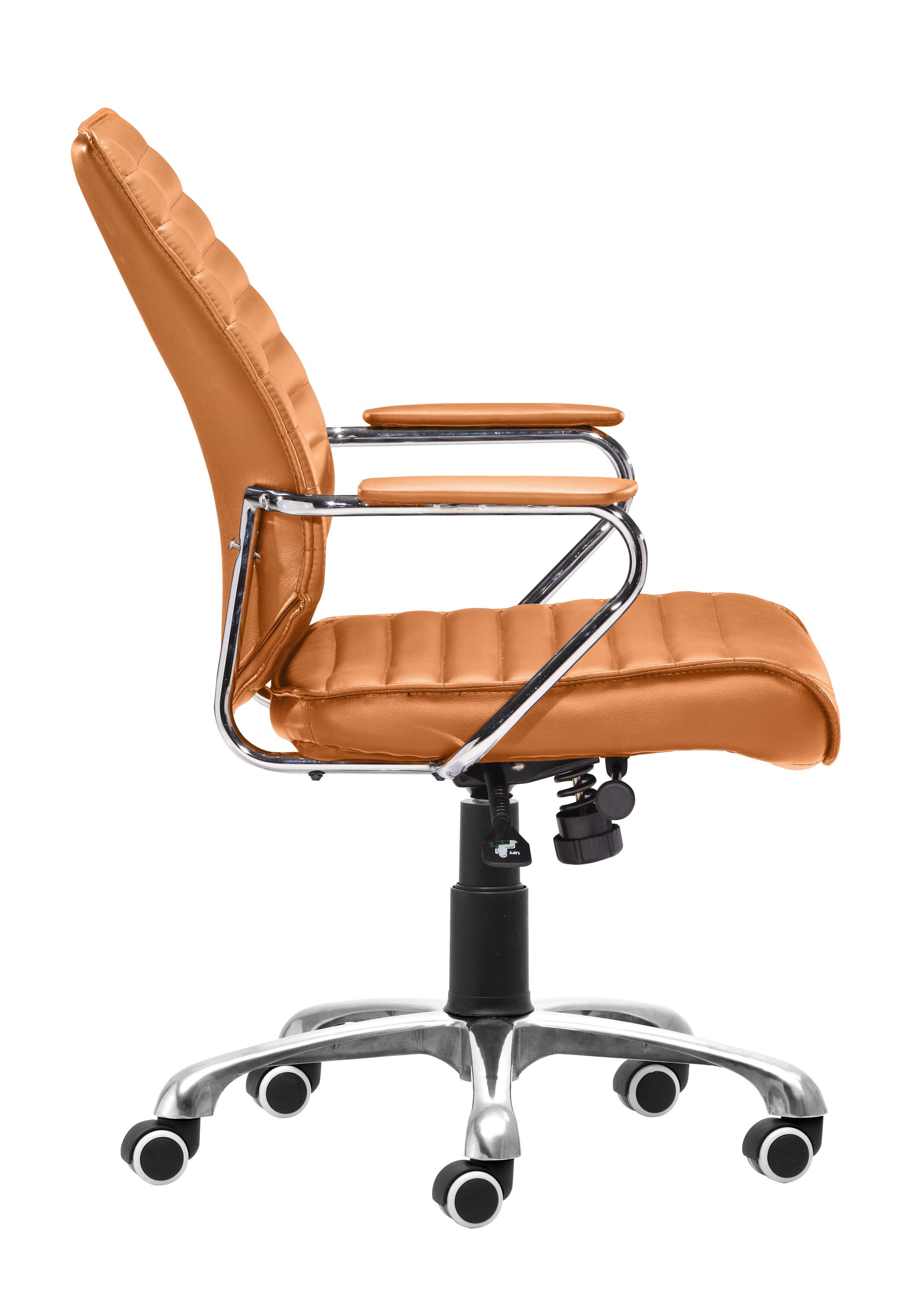 Enterprise Terracotta Low Back Office Chair - Ornate Home