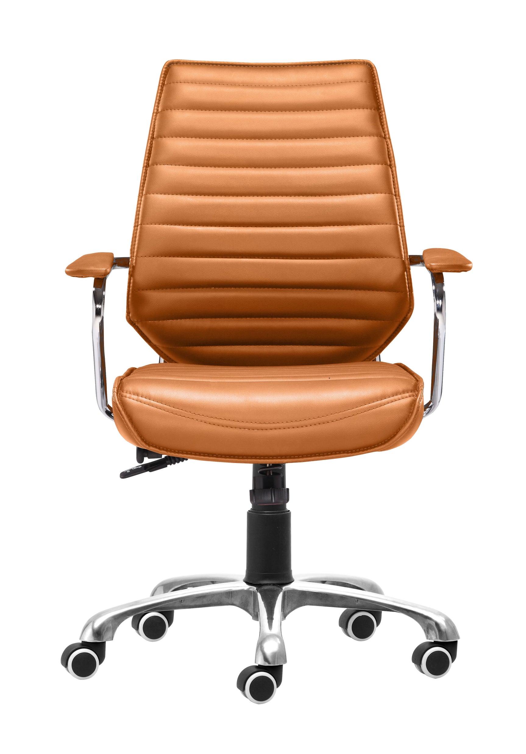 Enterprise Terracotta Low Back Office Chair - Ornate Home