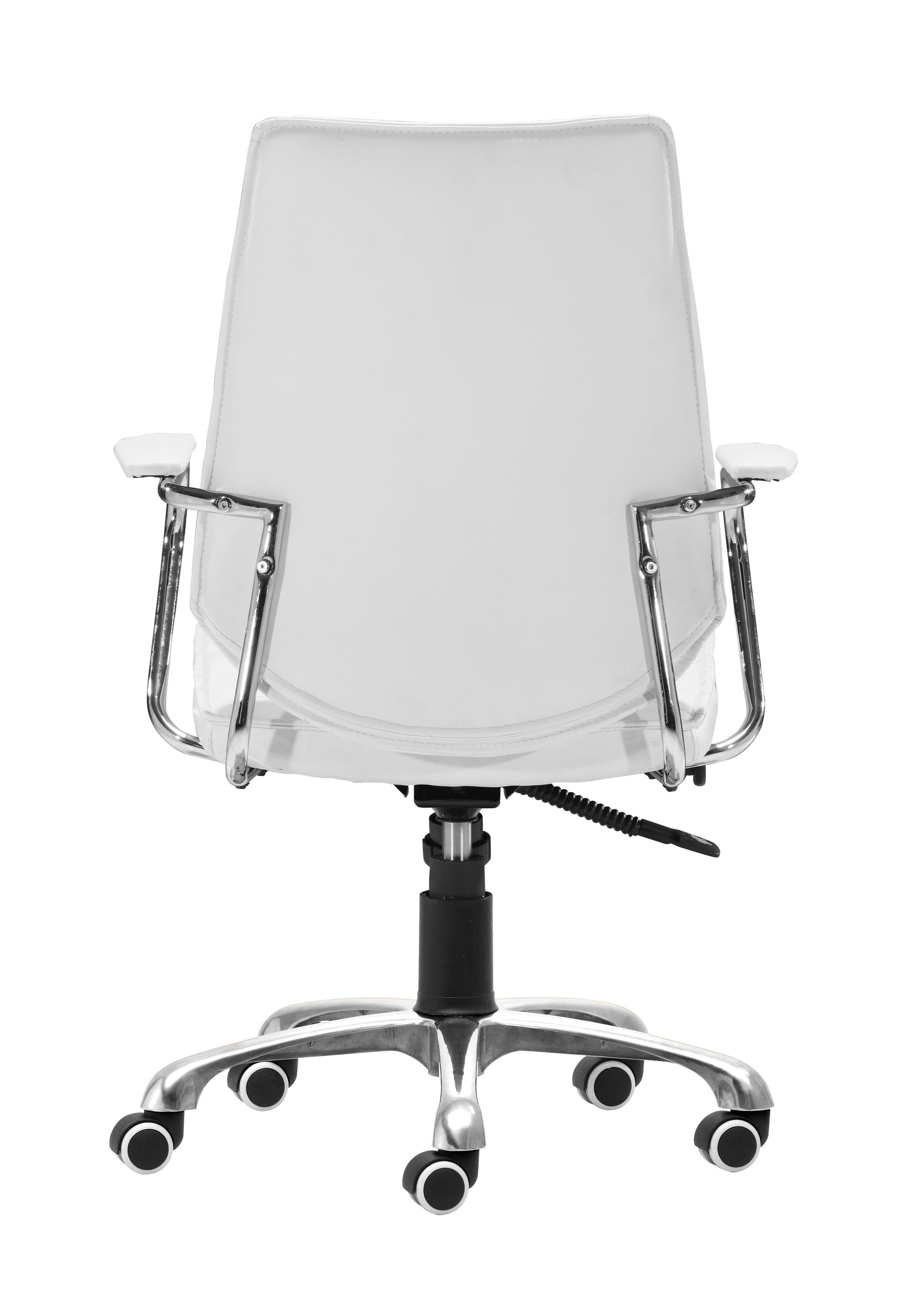 Enterprise White Low Back Office Chair