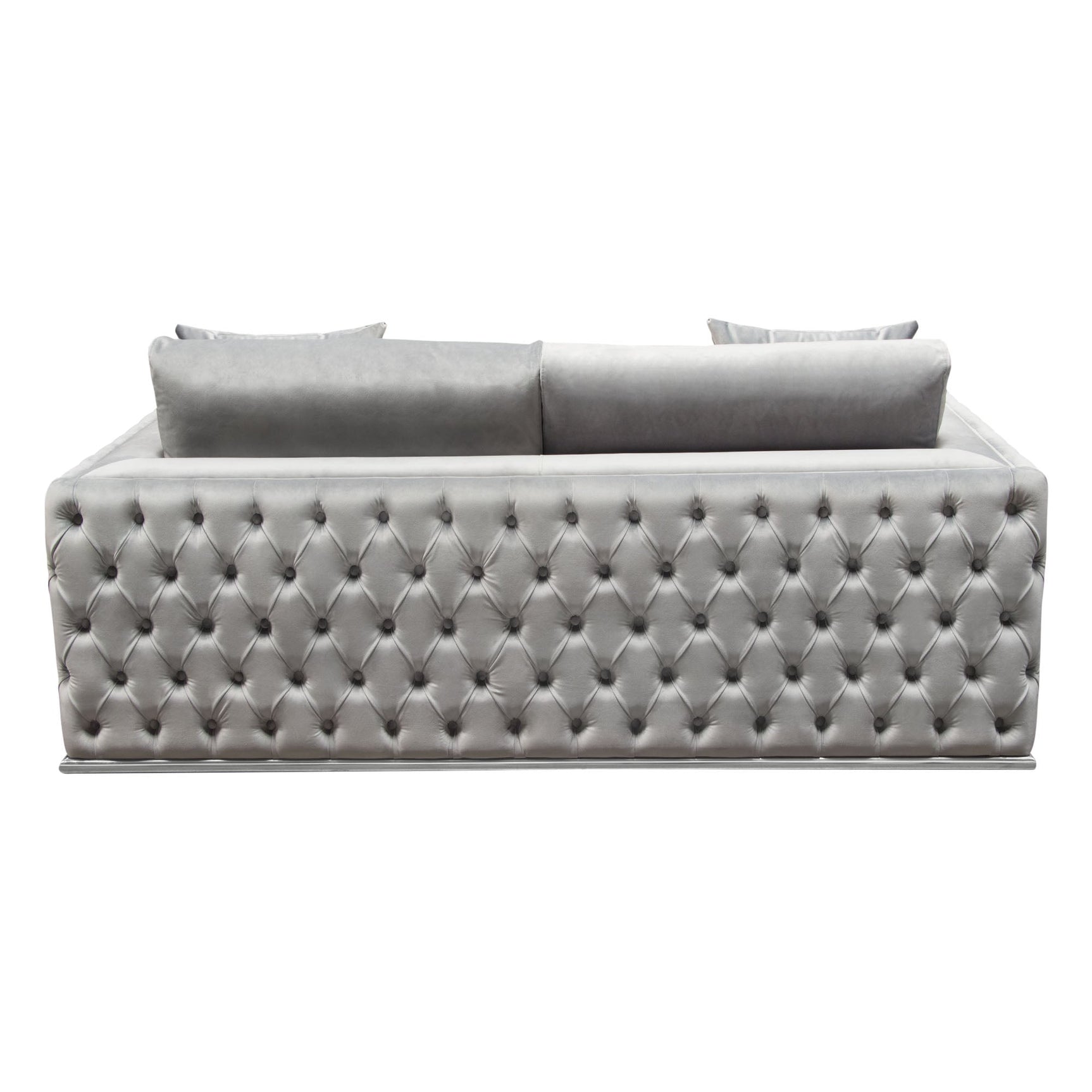 Envy Grey Loveseat - Ornate Home
