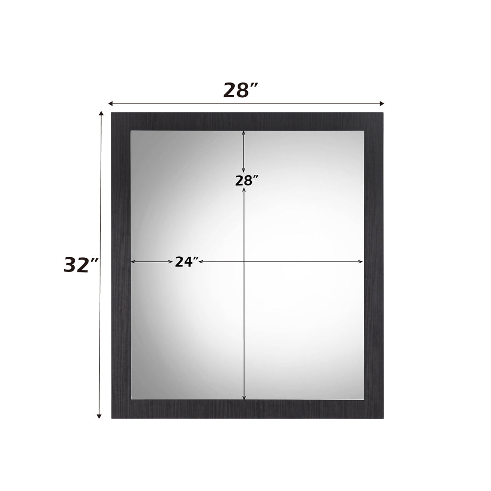 Eos Walnut & Black Mirror - Ornate Home