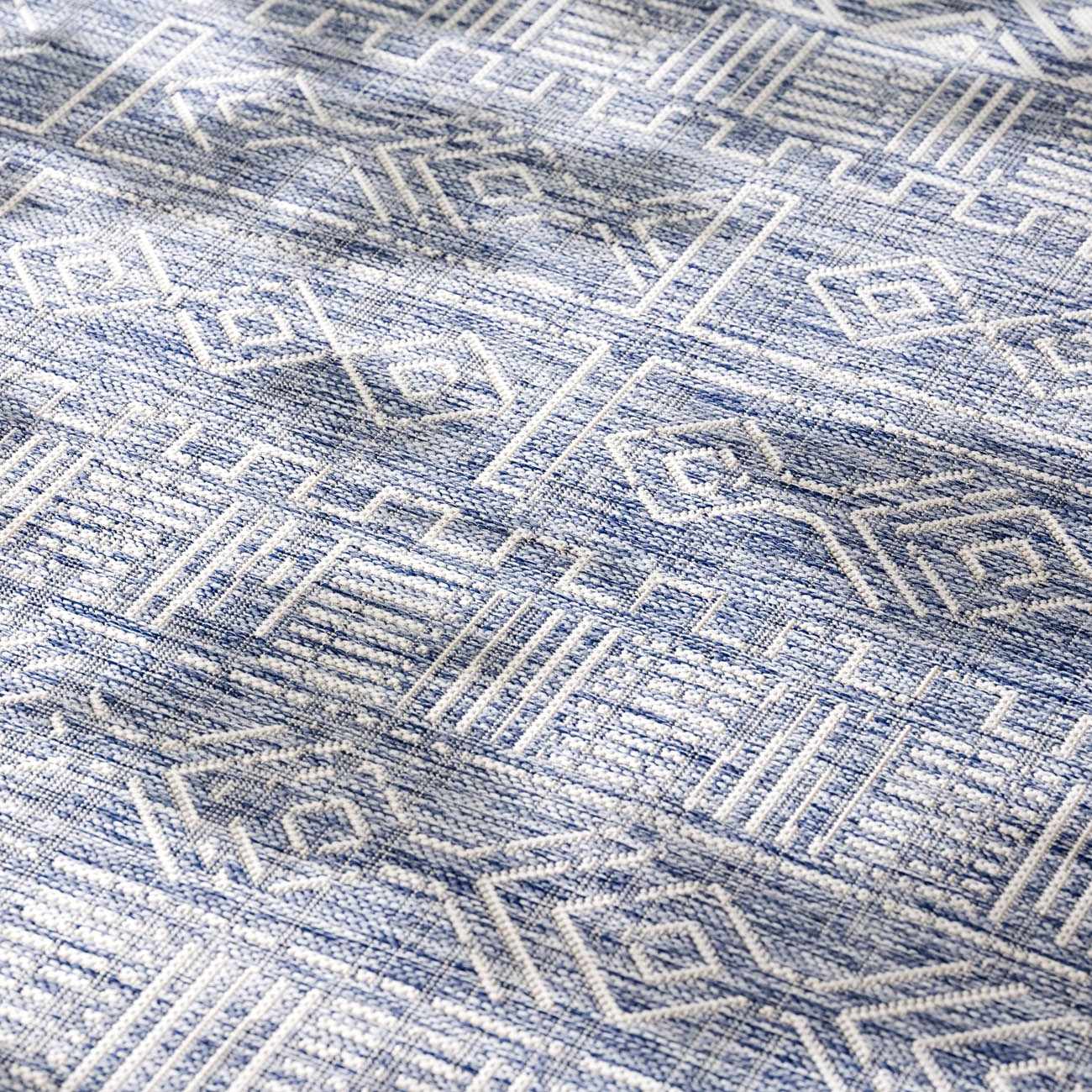 Epson Blue Indoor & Outdoor Rug - Clearance - Ornate Home