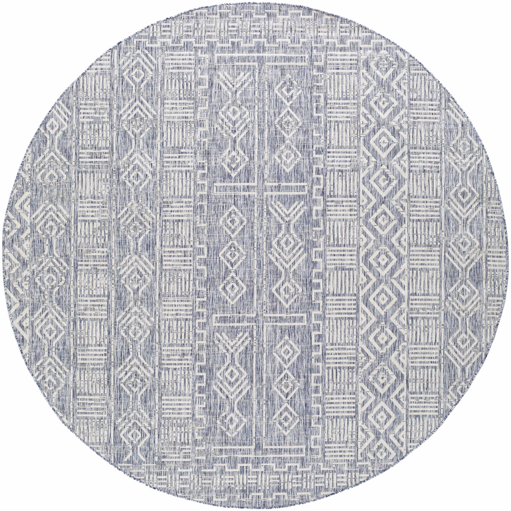 Epson Blue Indoor & Outdoor Rug - Clearance - Ornate Home