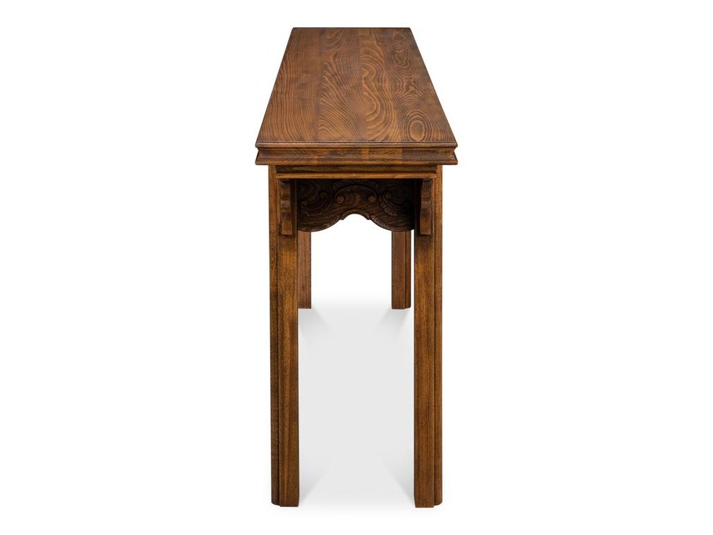 Equestrian Brown Console Table - Ornate Home