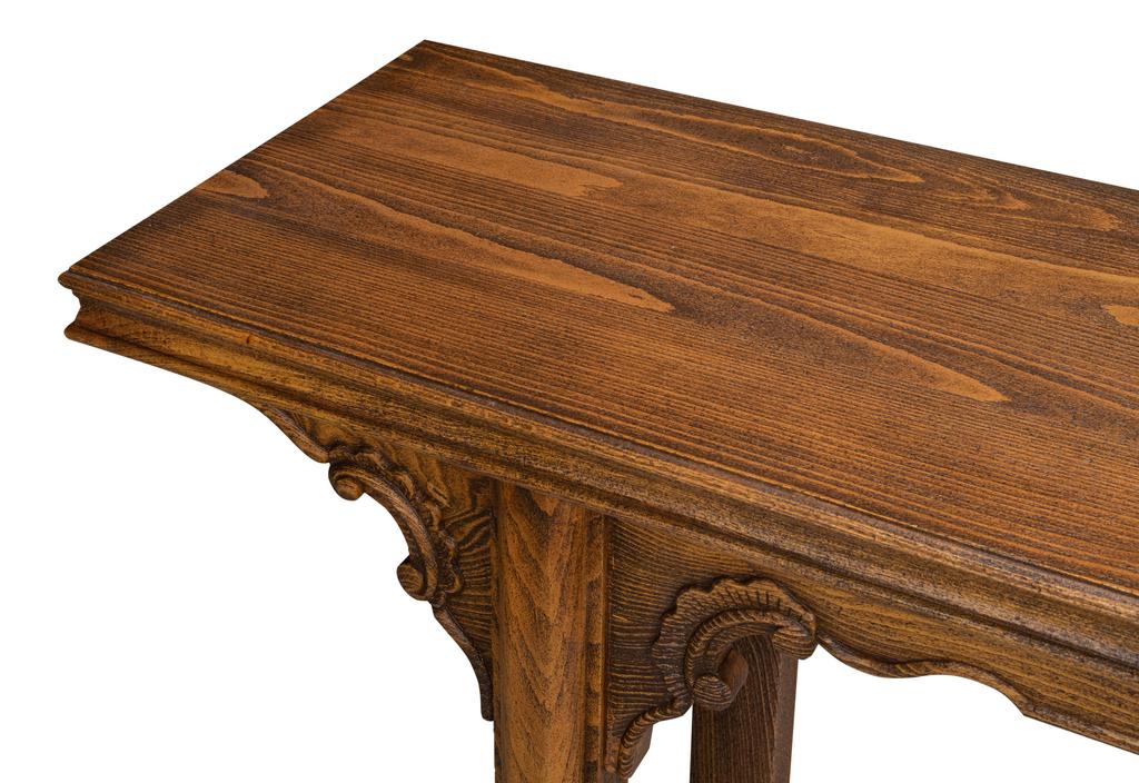Equestrian Brown Console Table - Ornate Home