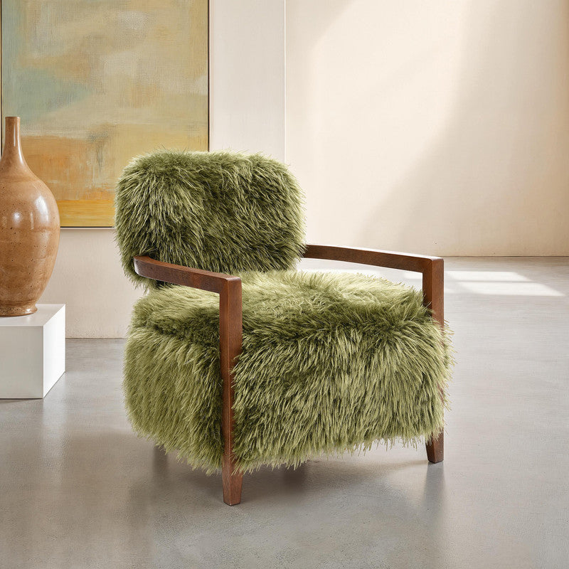 Eramo Green Accent Chair - Ornate Home