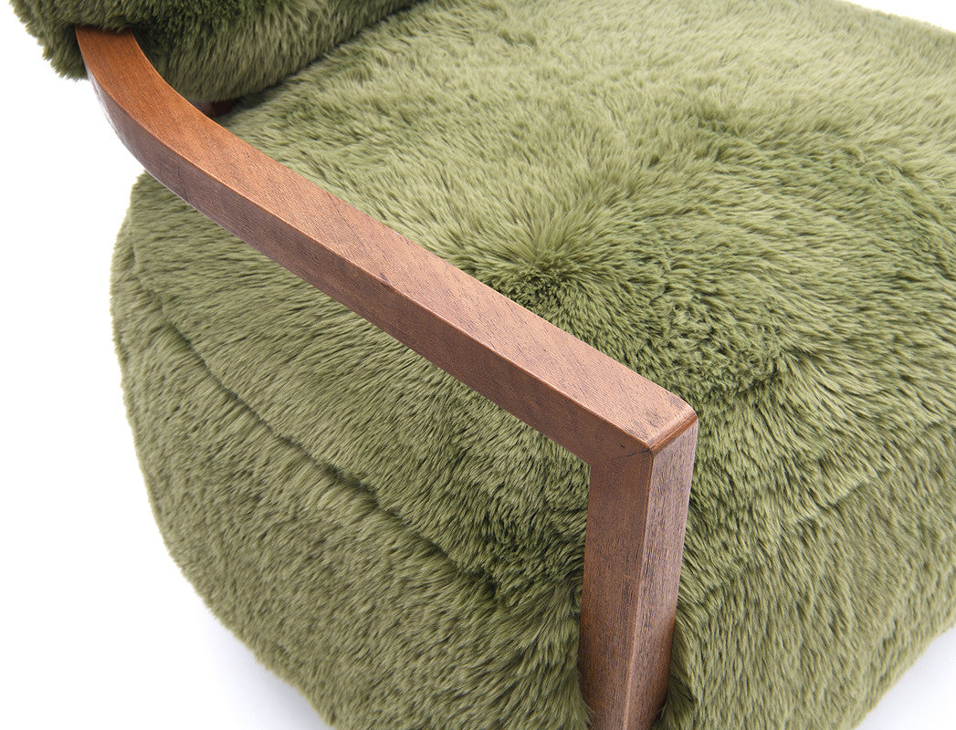 Eramo Green Accent Chair - Ornate Home