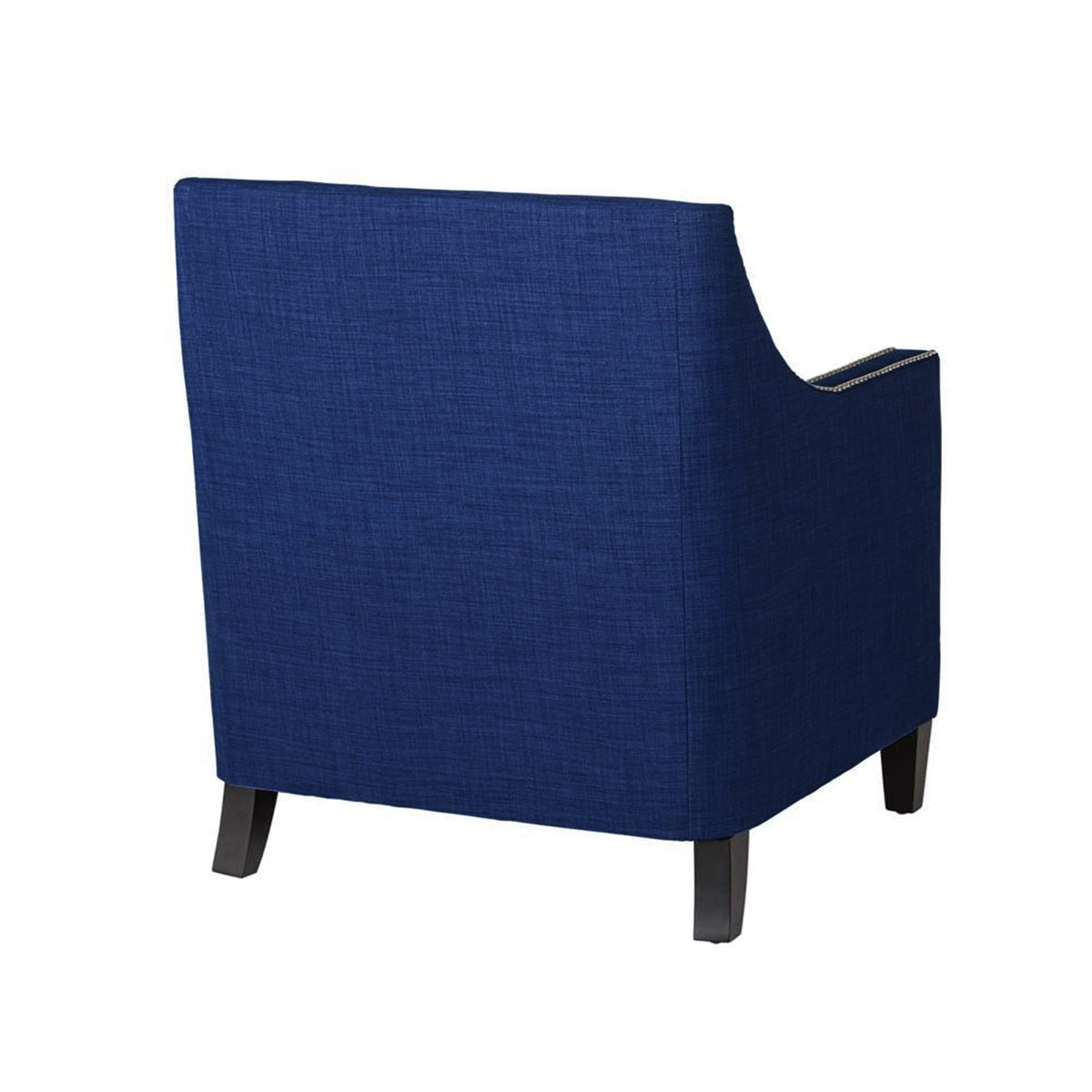 Erica Heirloom Blue/Espresso Chair & Ottoman - Ornate Home
