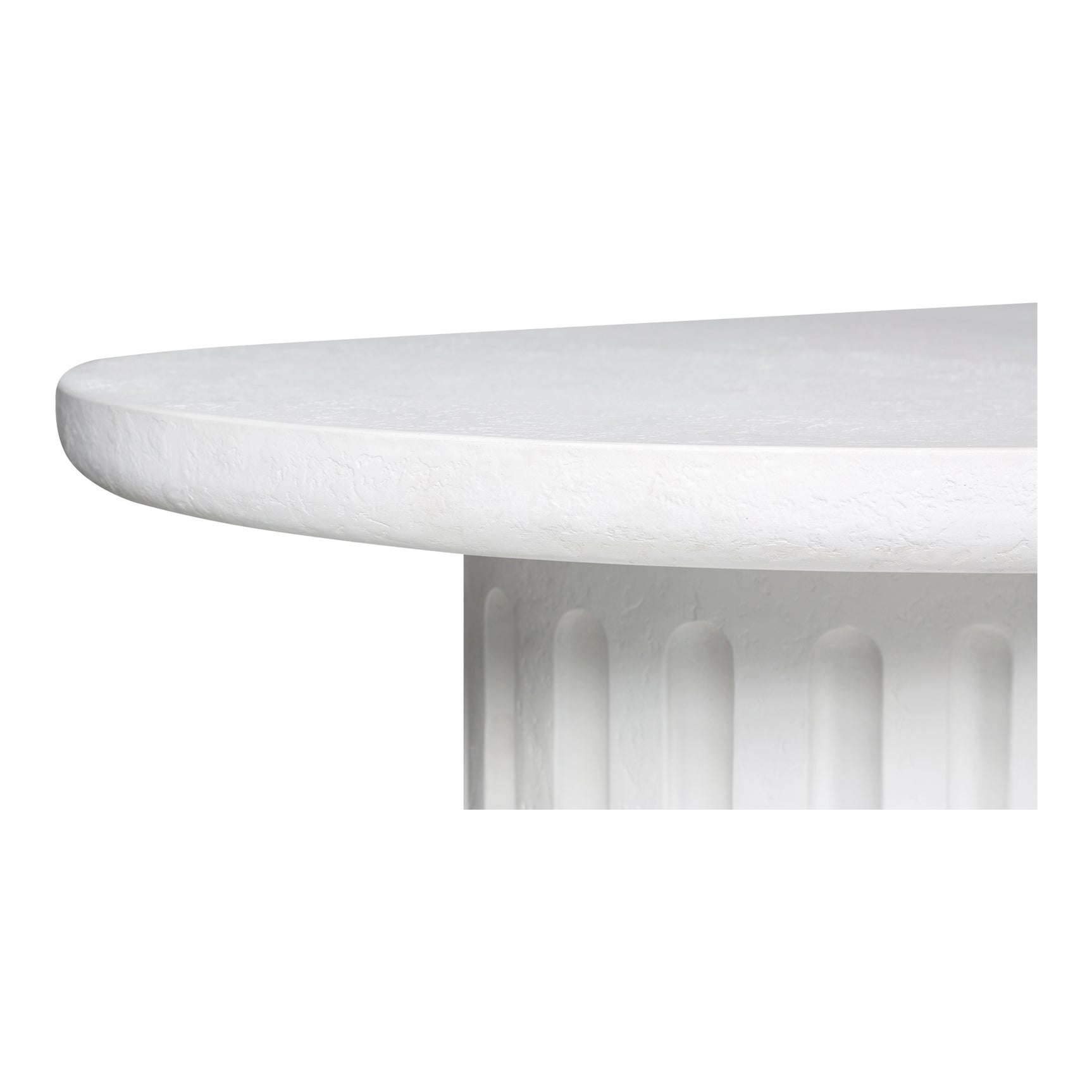 Eris White Outdoor Dining Table - Ornate Home