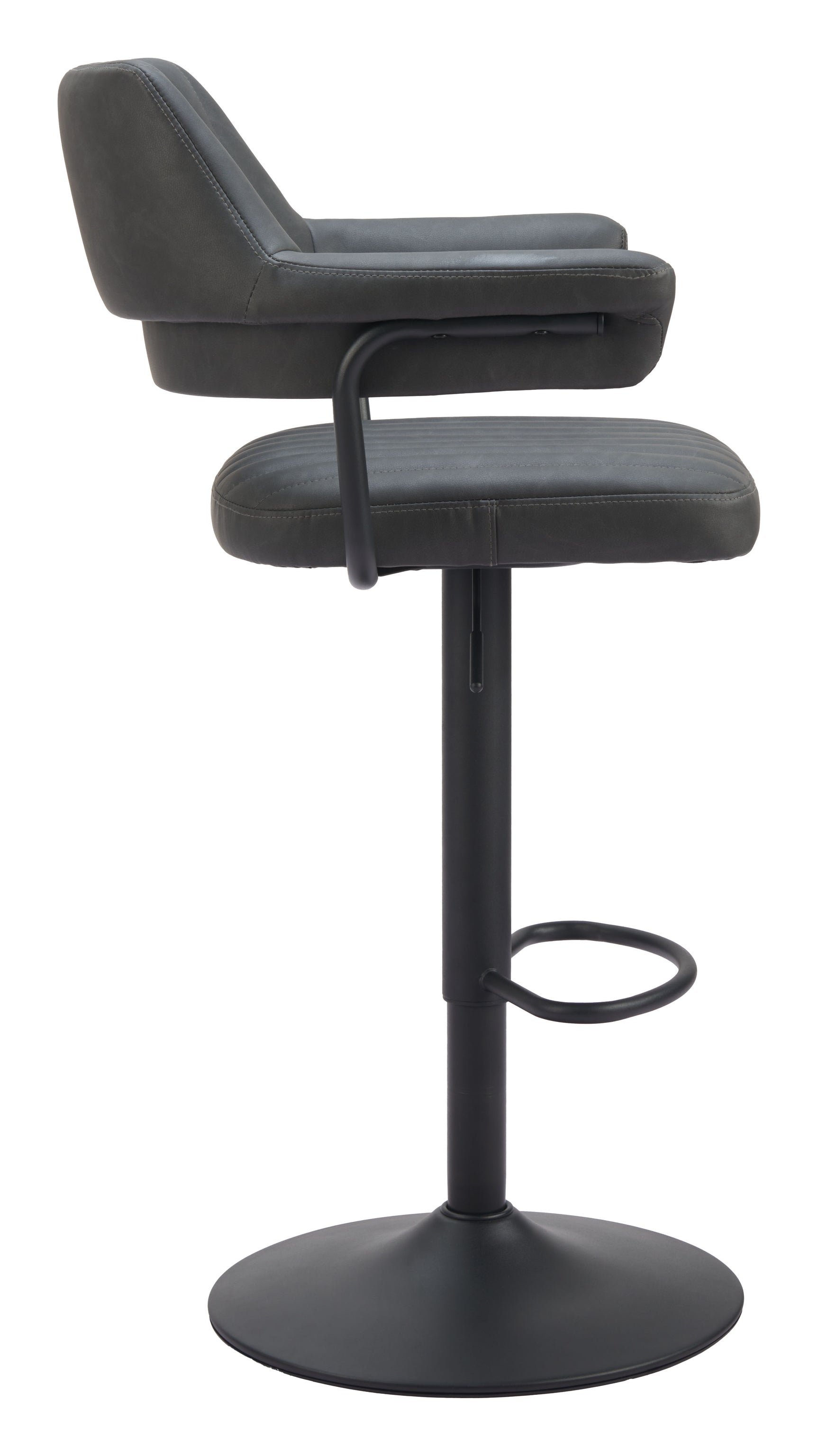Erret Gray Barstool - Ornate Home