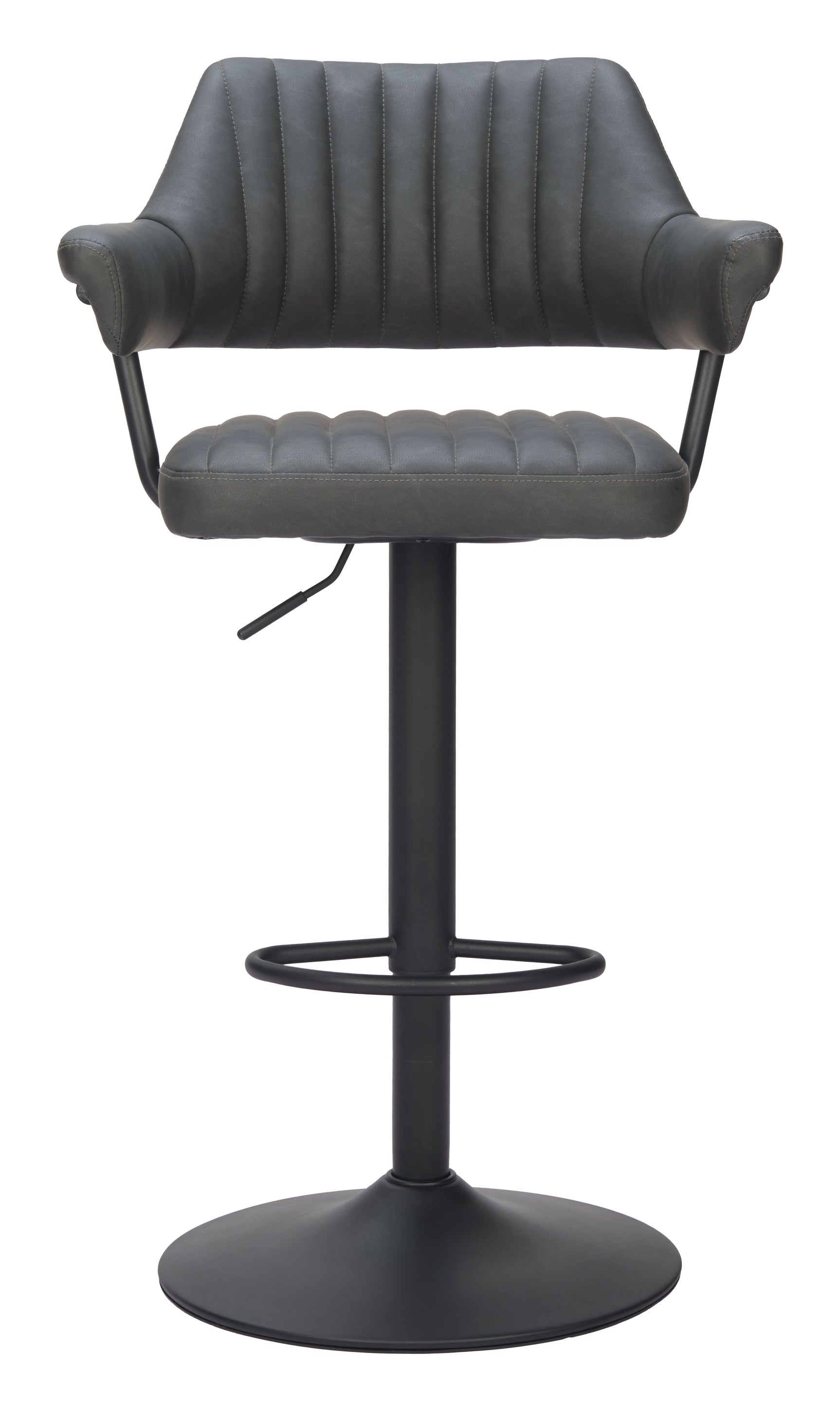 Erret Gray Barstool - Ornate Home