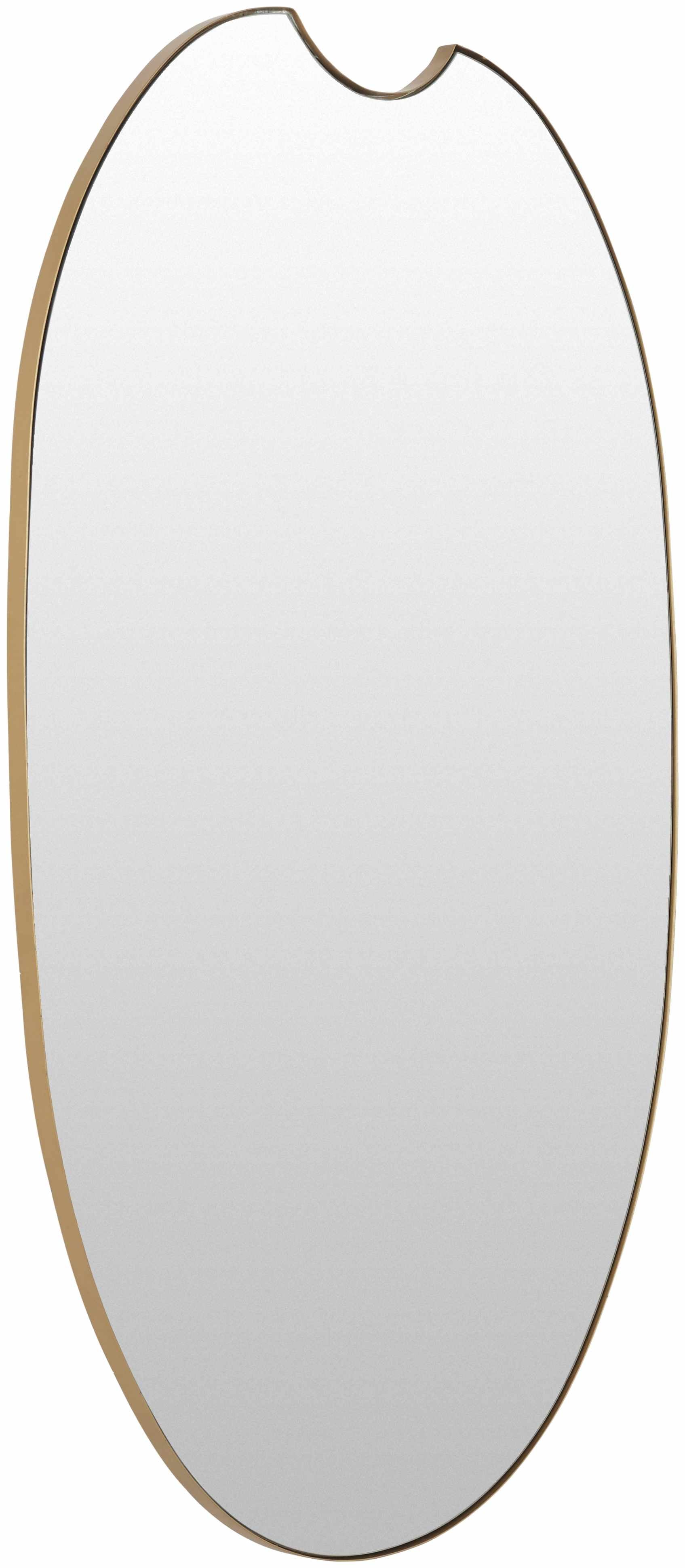 Escaudain Contemporary Gold Mirror - Ornate Home