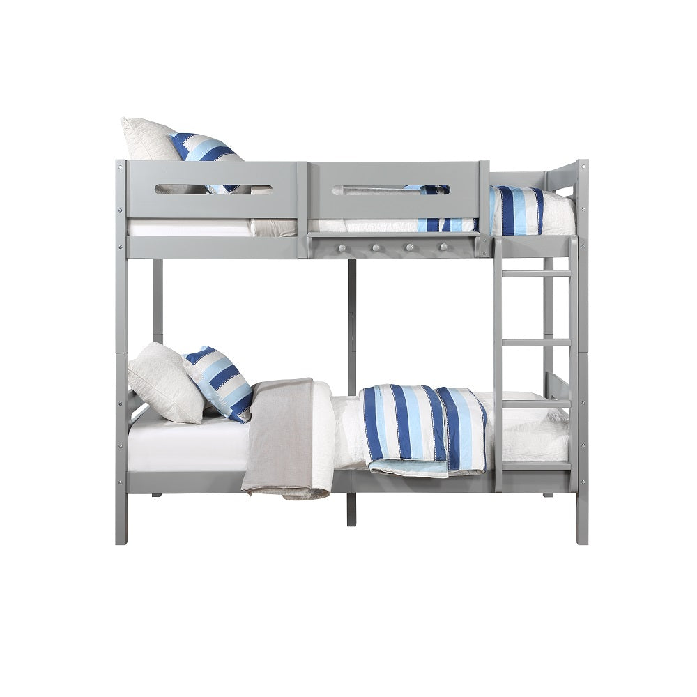Esin Gray Bunk Bed - Ornate Home