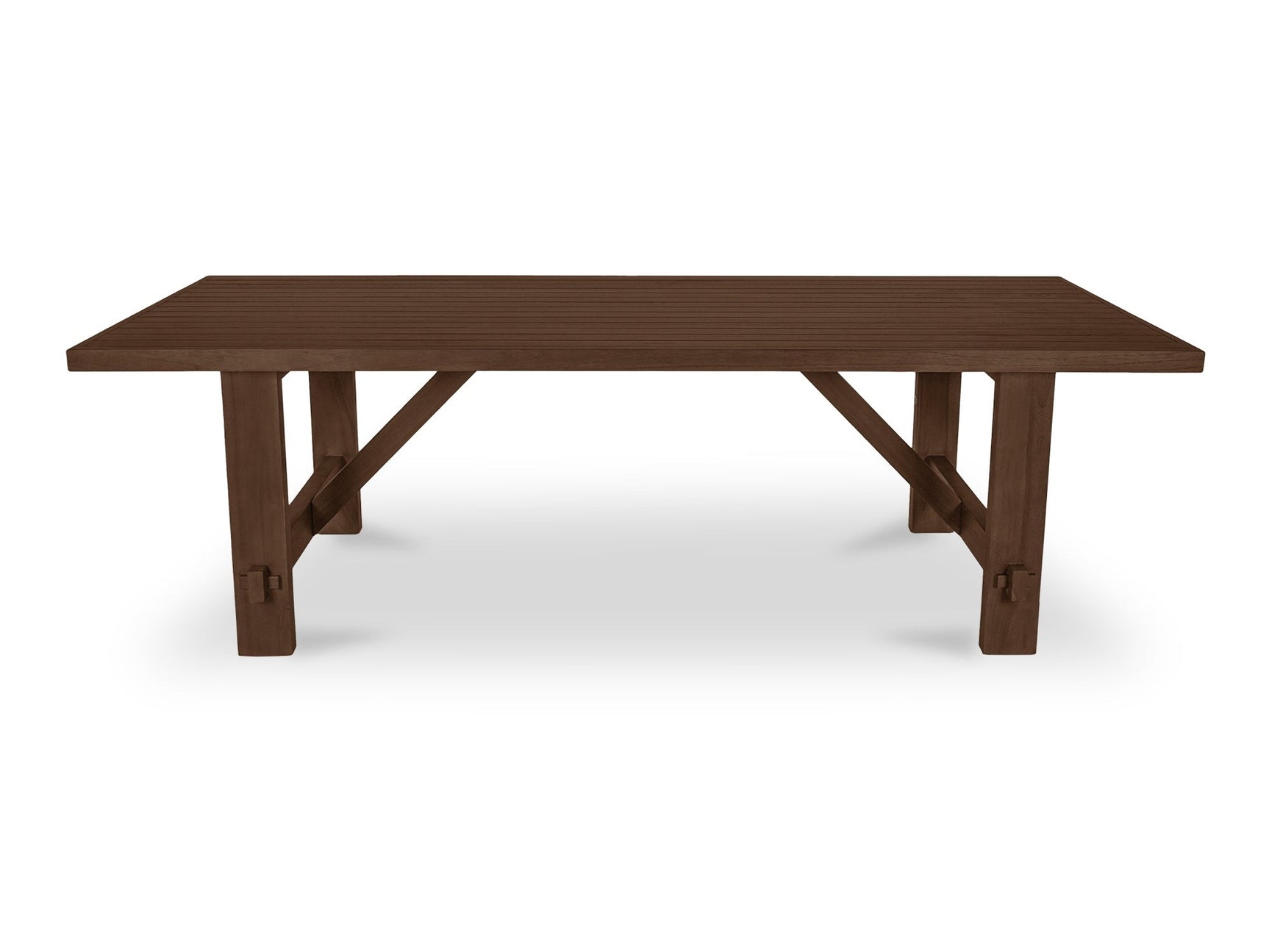 Esmond Brown Outdoor Dining Table - Ornate Home