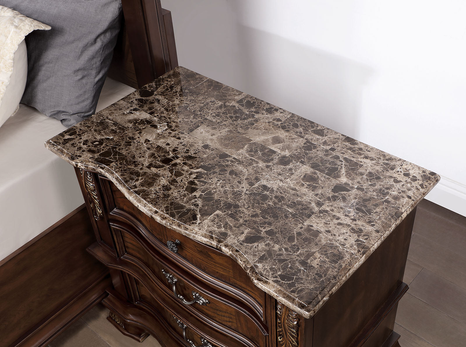 Esparanza Brown Nightstand - Ornate Home