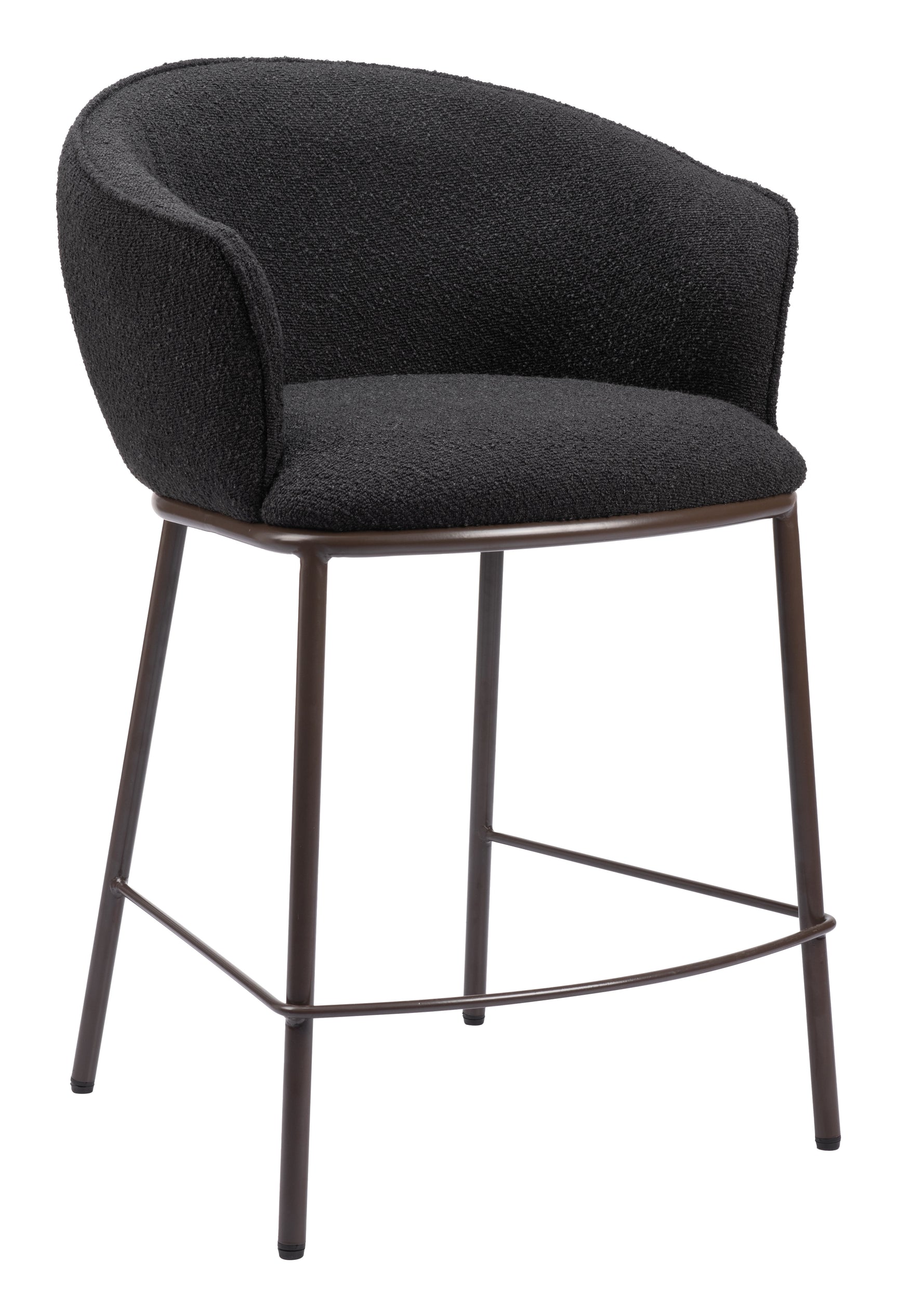 Essen Black & Bronze Counter Stool - Ornate Home