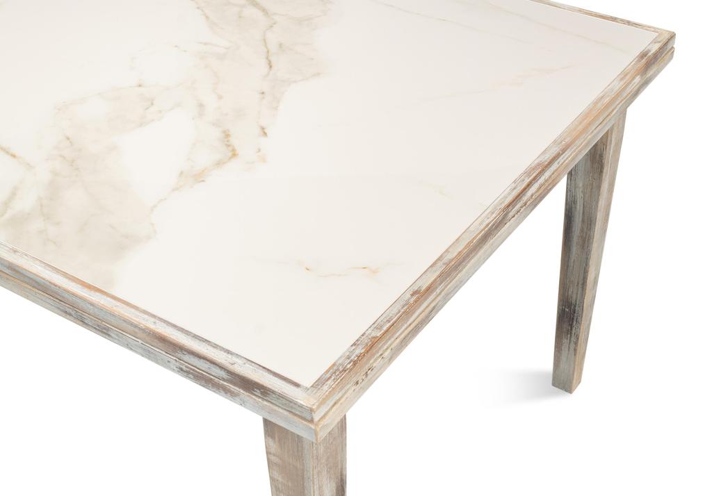 Essential Dining Grey Rect. Extension Dining Table - Ornate Home