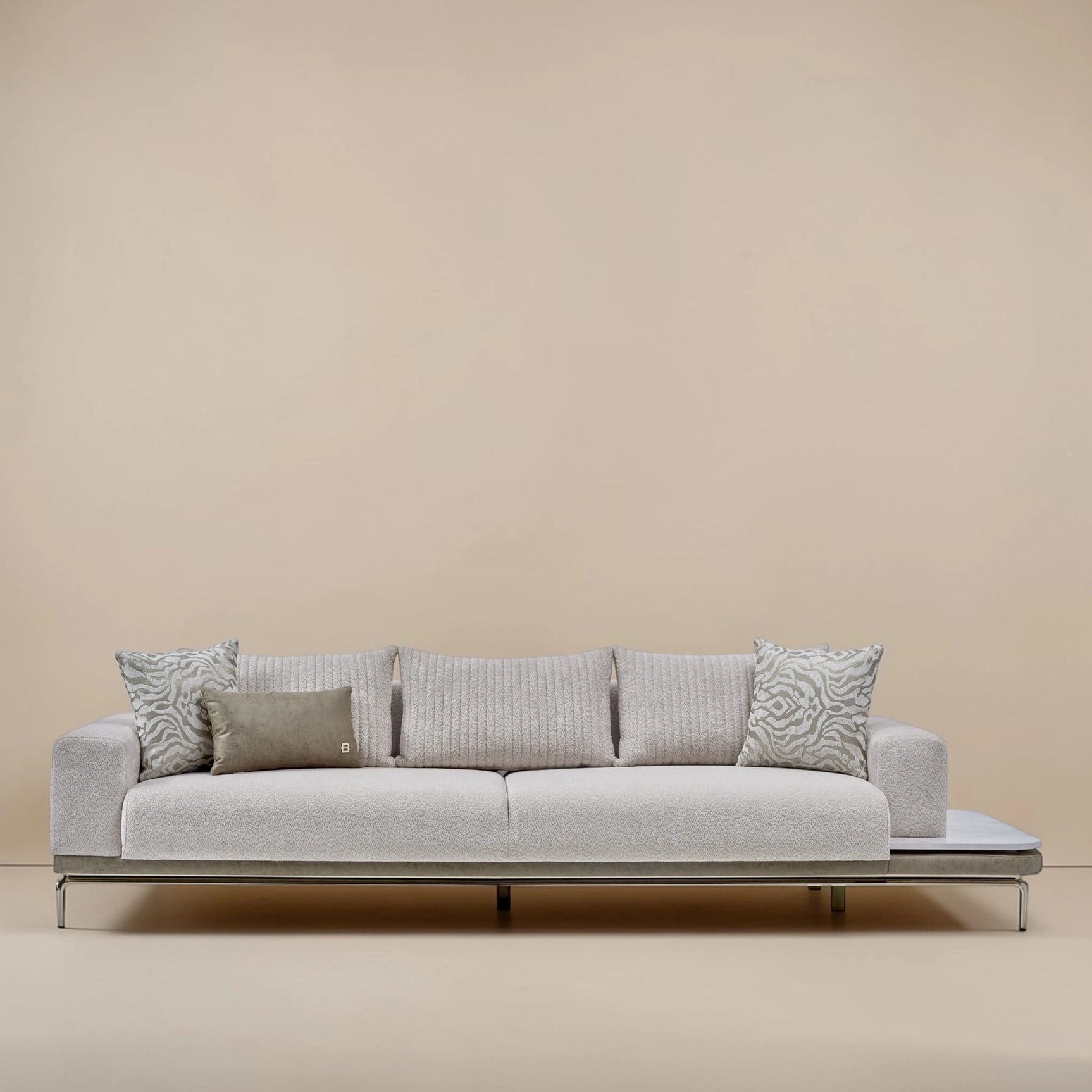 Estella Mondero Cream Right Facing Sofa - Ornate Home