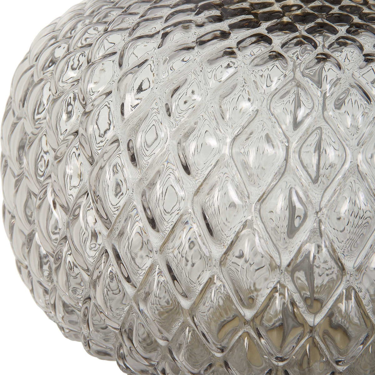 Estelle Brass/Gray Glass Table Lamp - Ornate Home