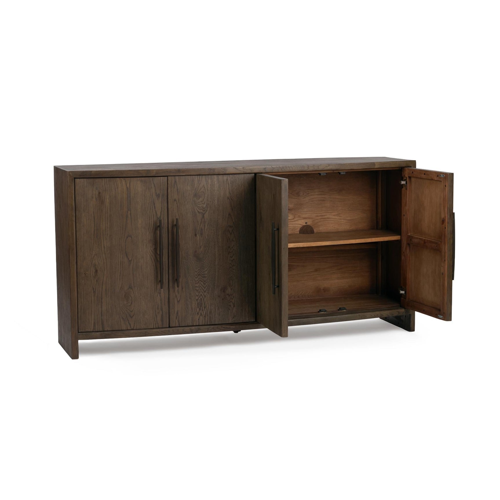 Estelle Soft Cocoa 4 Door Buffet - Ornate Home