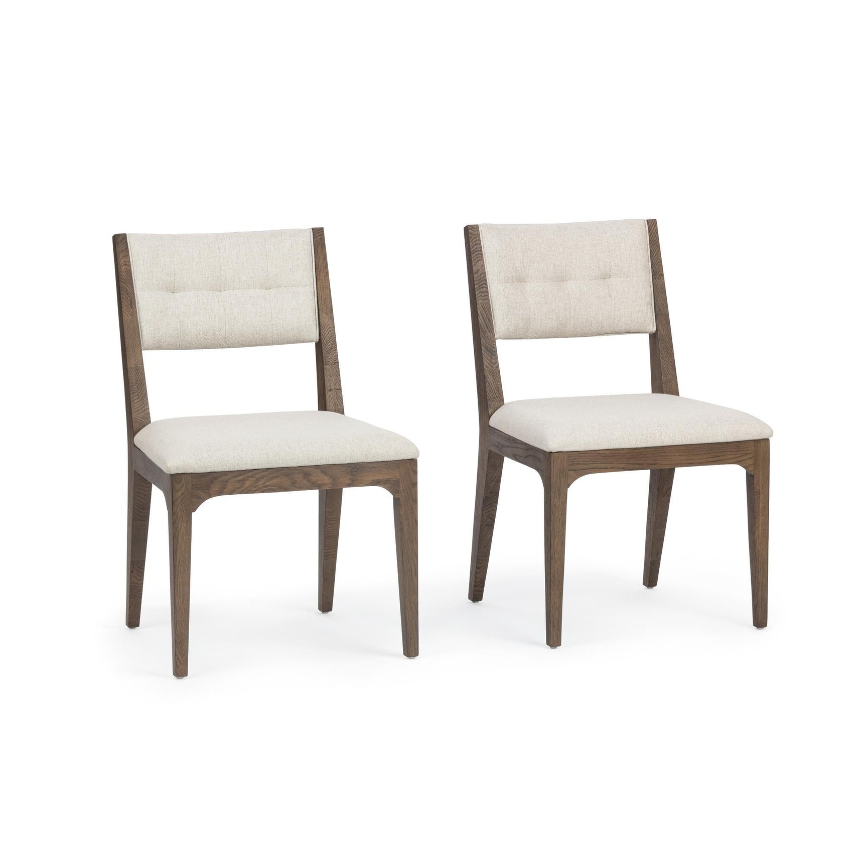 Estelle Soft Cocoa Dining Chair (Set of 2) - Ornate Home