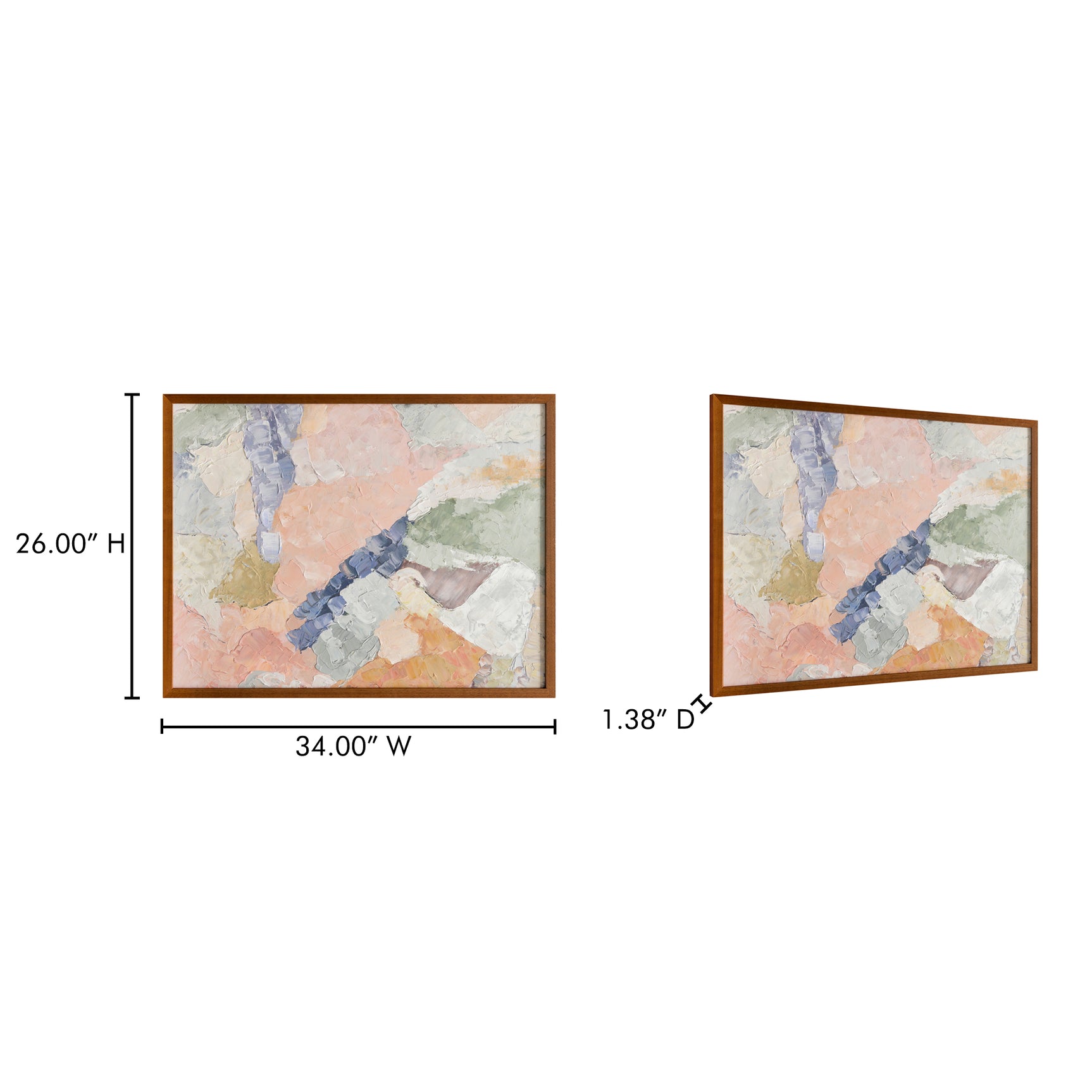 Esti Multicolor Framed Painting - Ornate Home