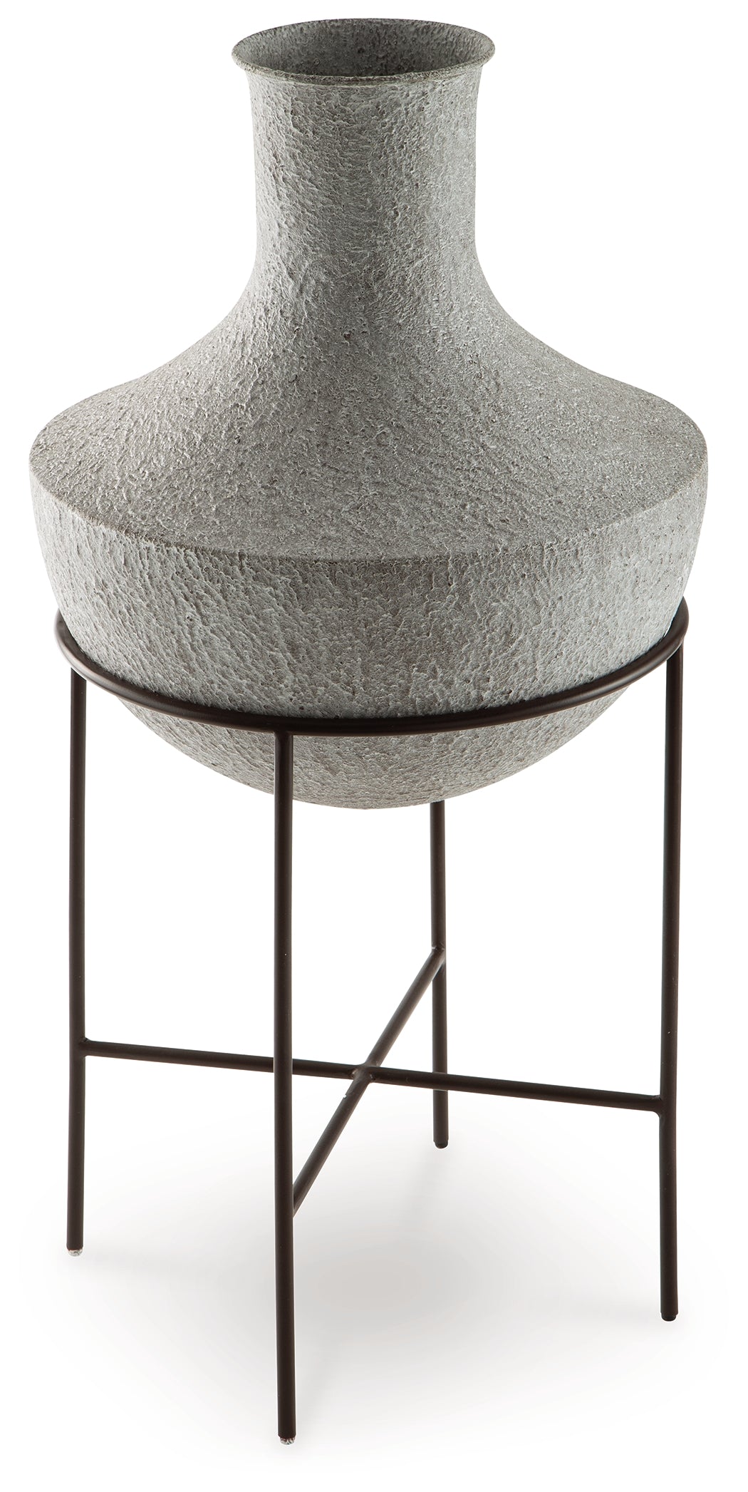 Estonbank Distressed Cream Vase 28" - Ornate Home