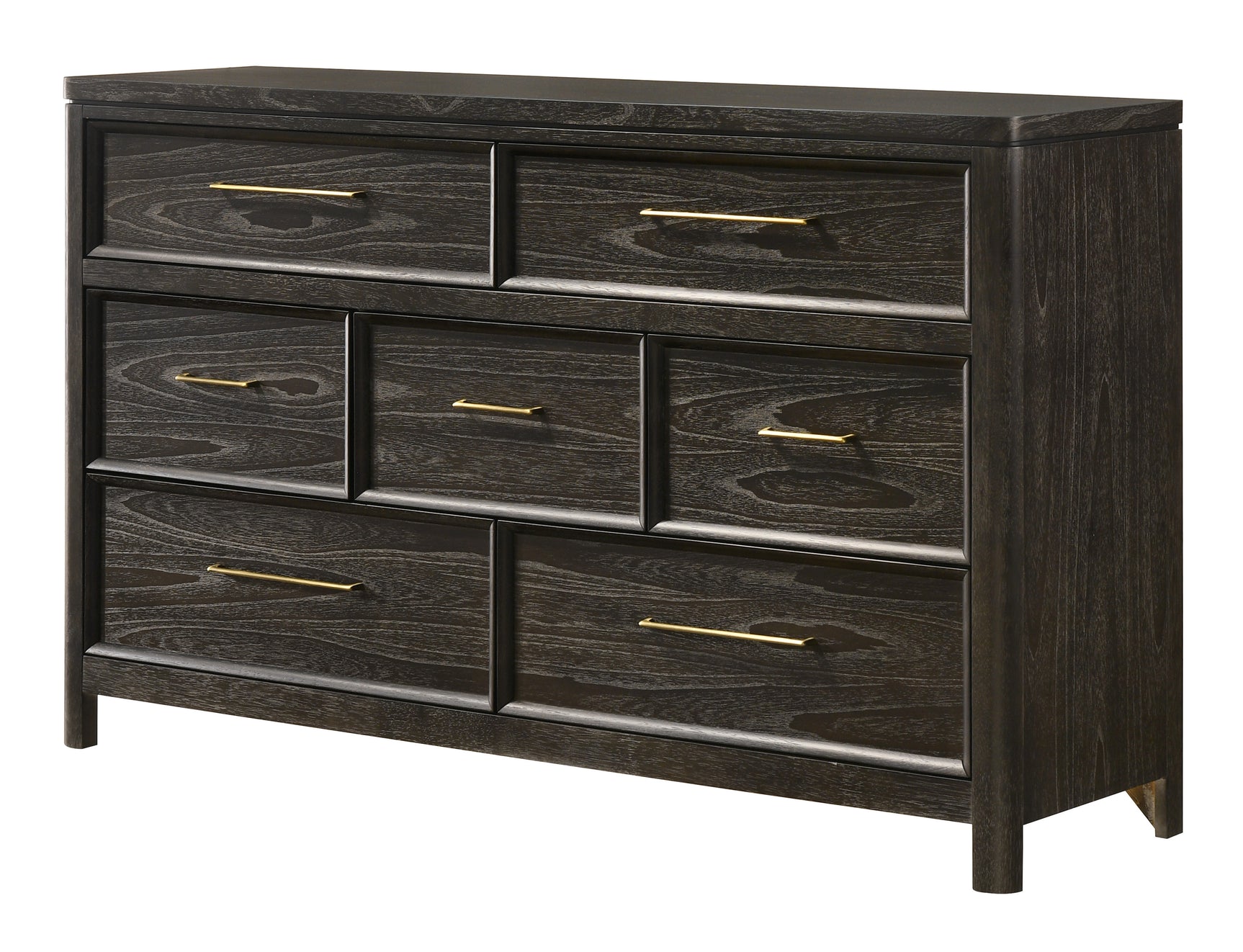 Ethel Dark Brown Dresser - Ornate Home