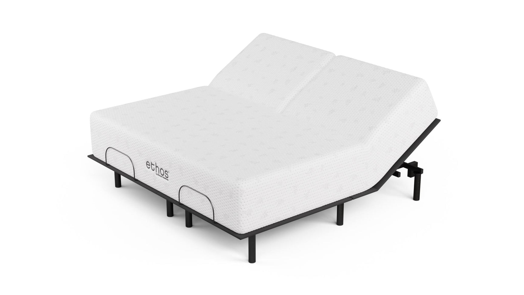 Ethos Avani 2.0 10" Medium White Wrap Split Head California King Mattress - Ornate Home