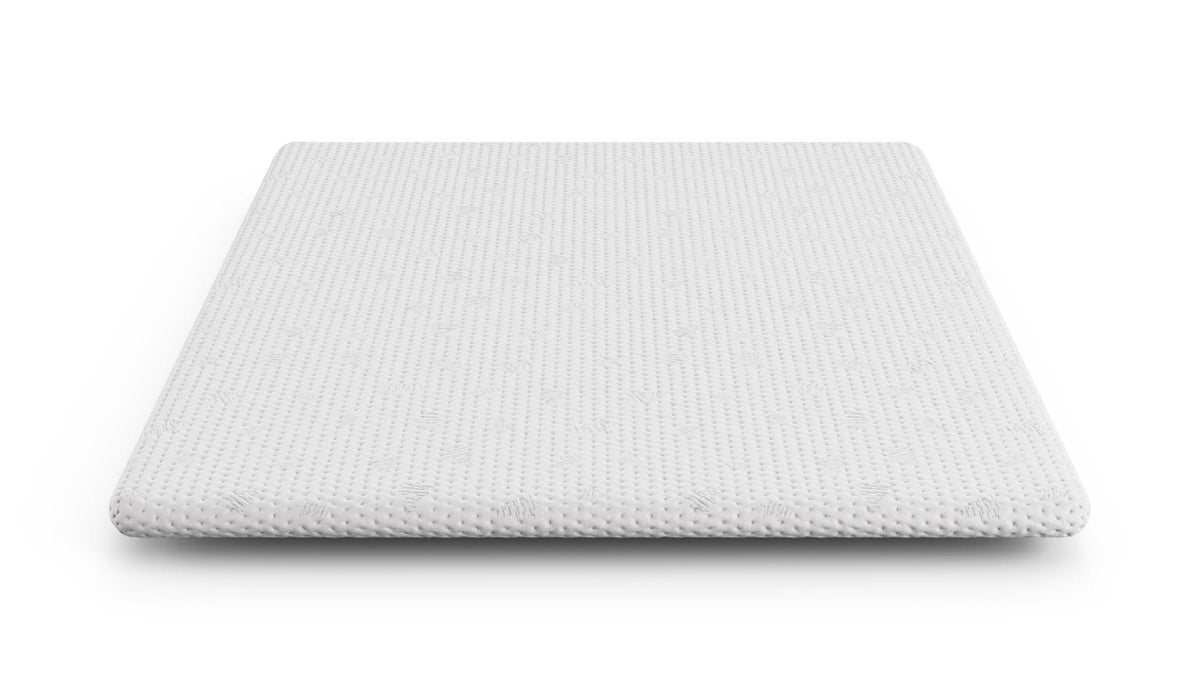 Ethos Avani 2.0 2" Plush White Twin XL Topper - Ornate Home