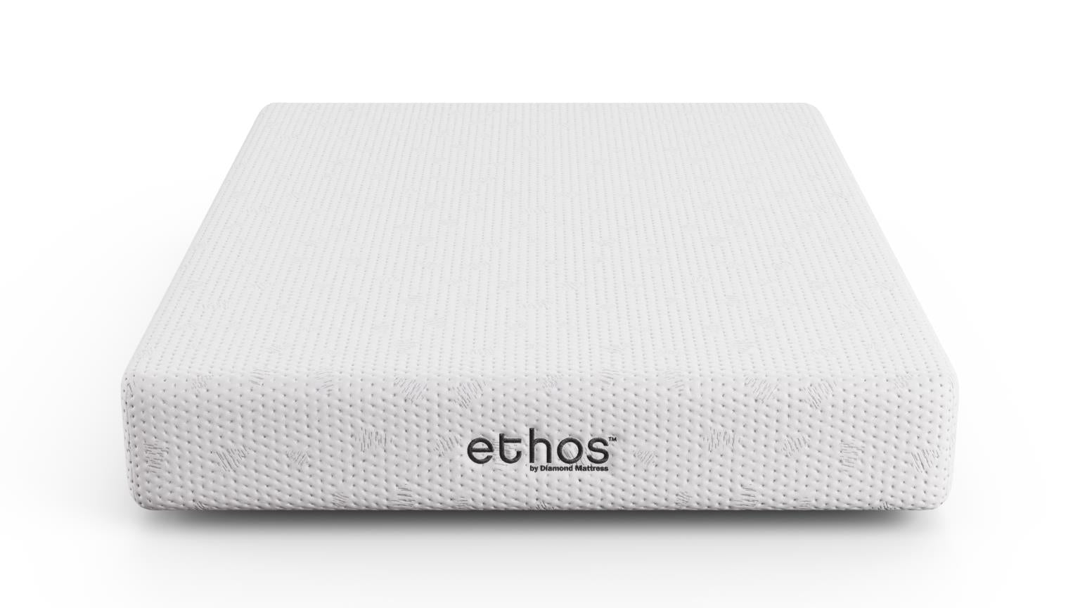 Ethos Avani Hybrid 14" Firm Grey&White King Mattress - Ornate Home