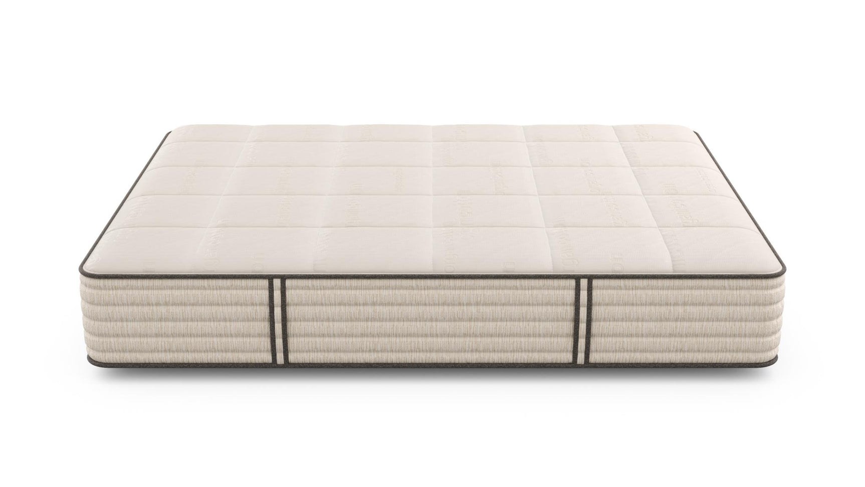 Ethos Organic Hybrid 12" Medium Grey&White Twin XL Mattress - Ornate Home