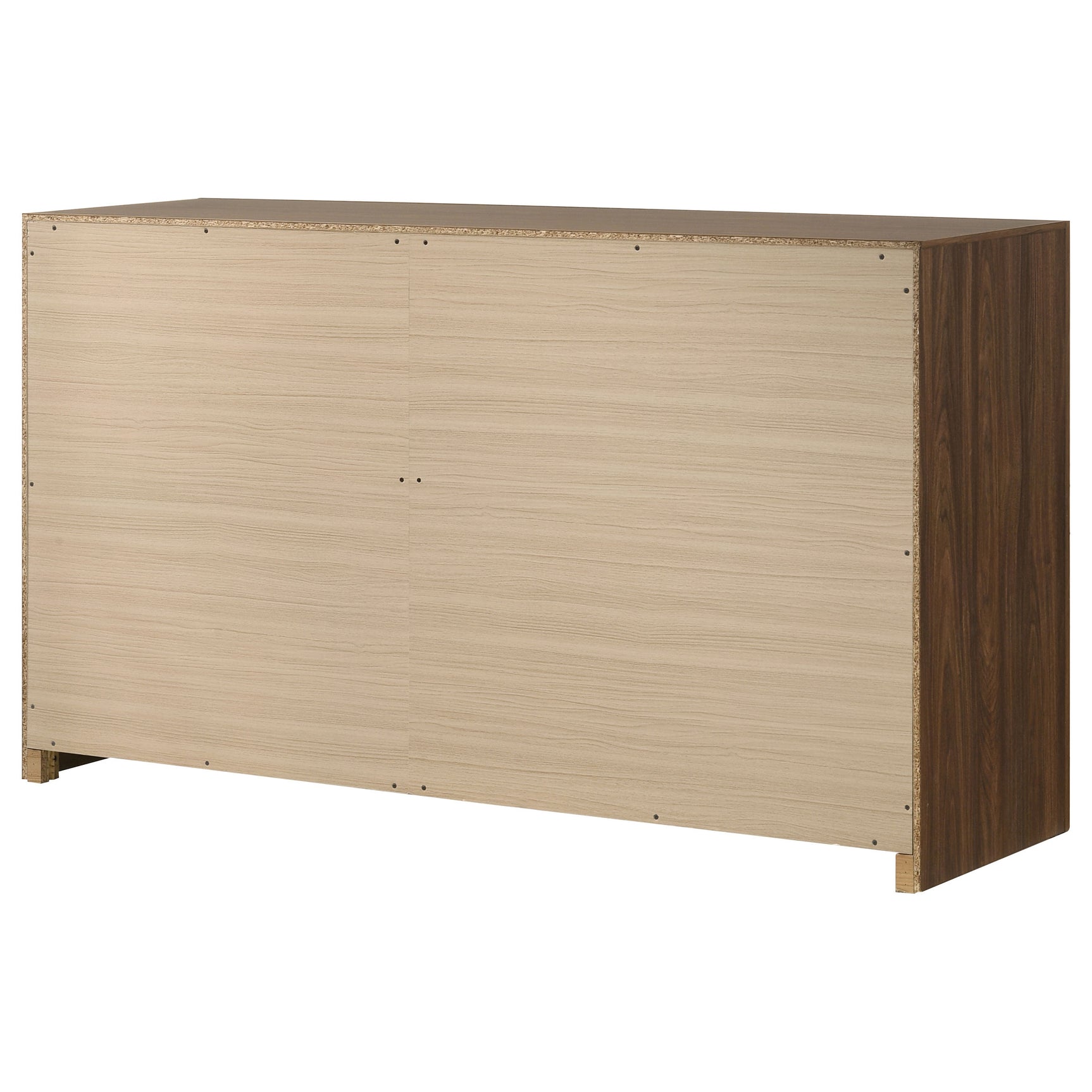 Etienne Walnut 6-drawer Bedroom Dresser - Ornate Home