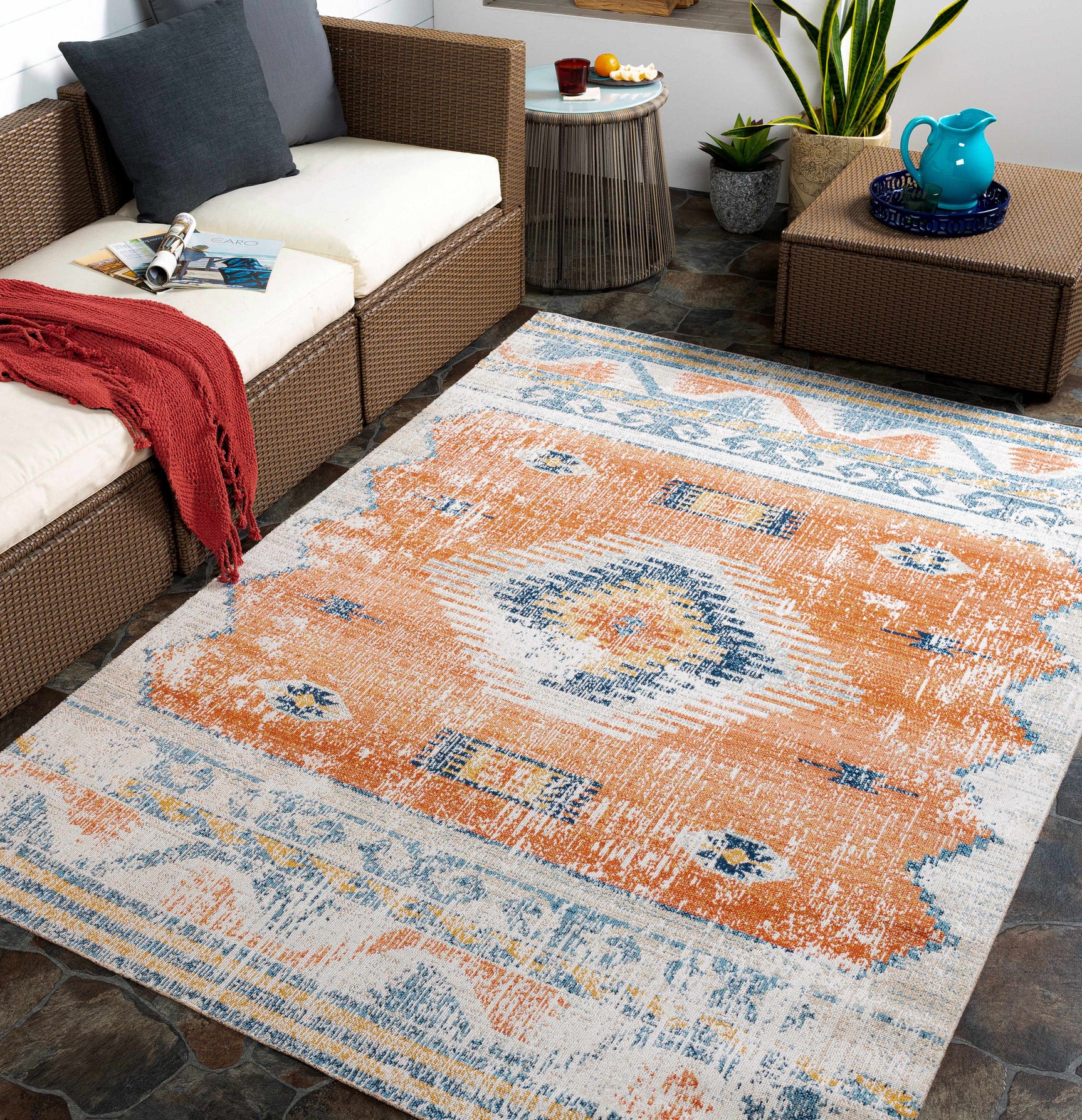 Etobicoke Outdoor Area Rug - Ornate Home