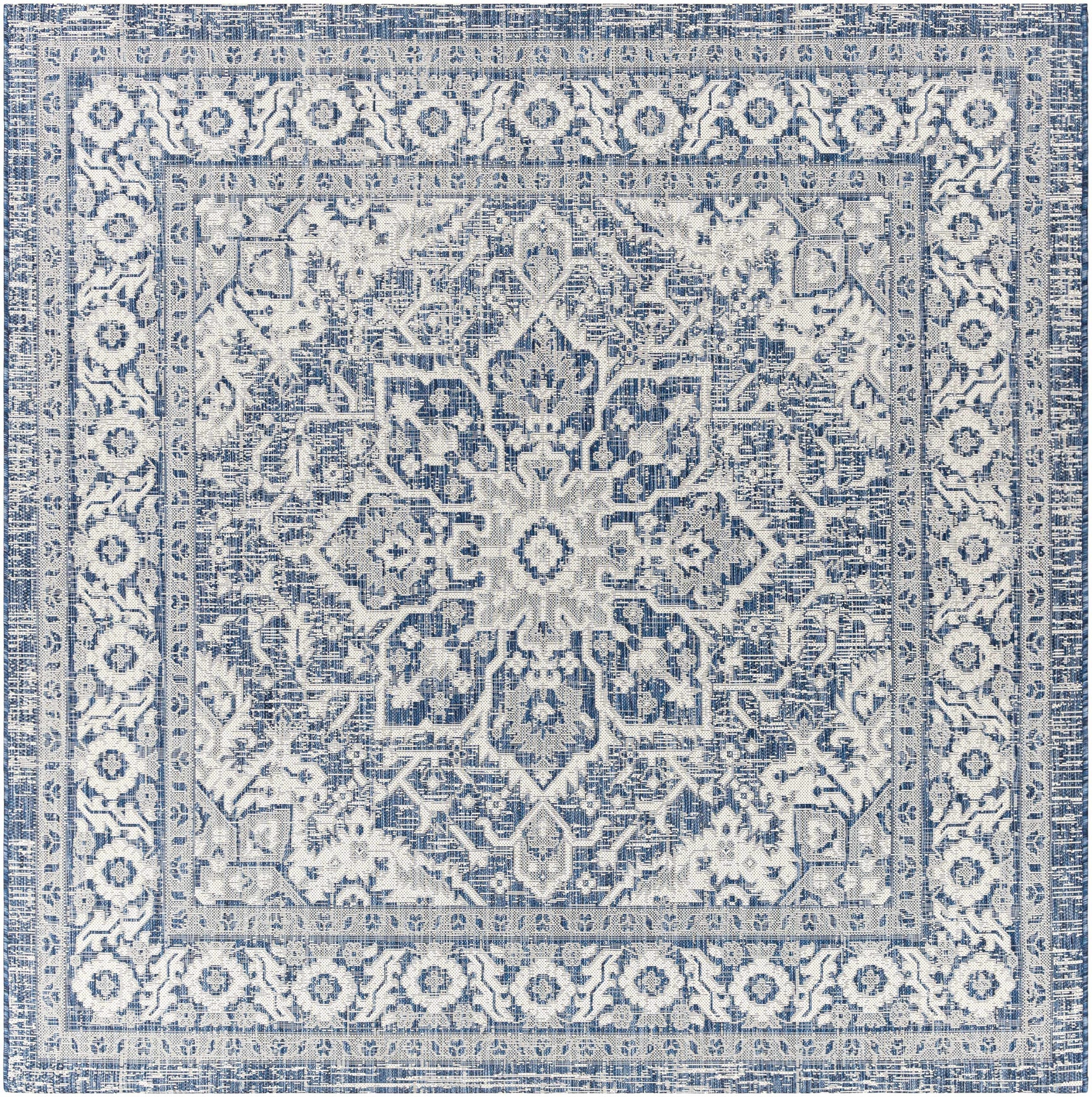 Etoile Navy Blue Performance Rug - Ornate Home