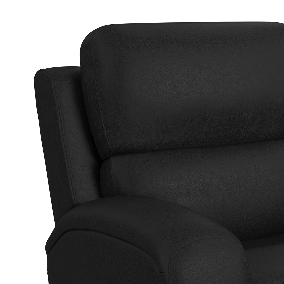 Euphora Aline Black P3 Power Glider Recliner with Heat & Massage, Music, Ipad Holder with Wireless Charger and USBC - Ornate Home
