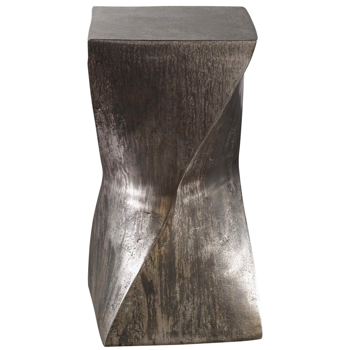 Euphrates Silver Accent Table - Ornate Home
