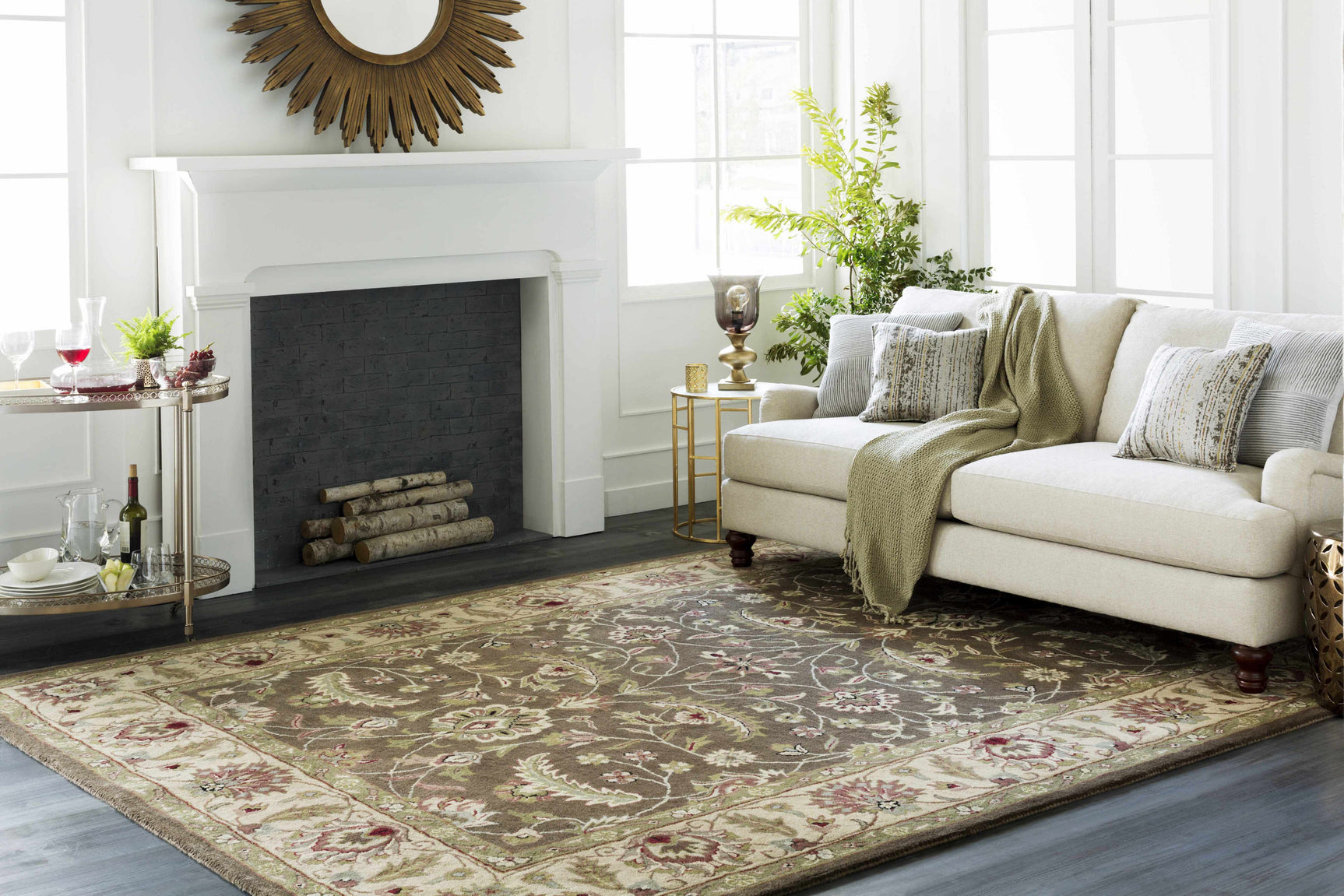 Eupora Wool Rug - Ornate Home