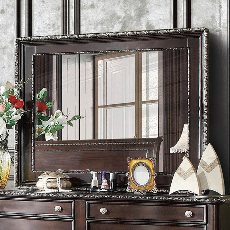 Europa Espresso Mirror - Ornate Home