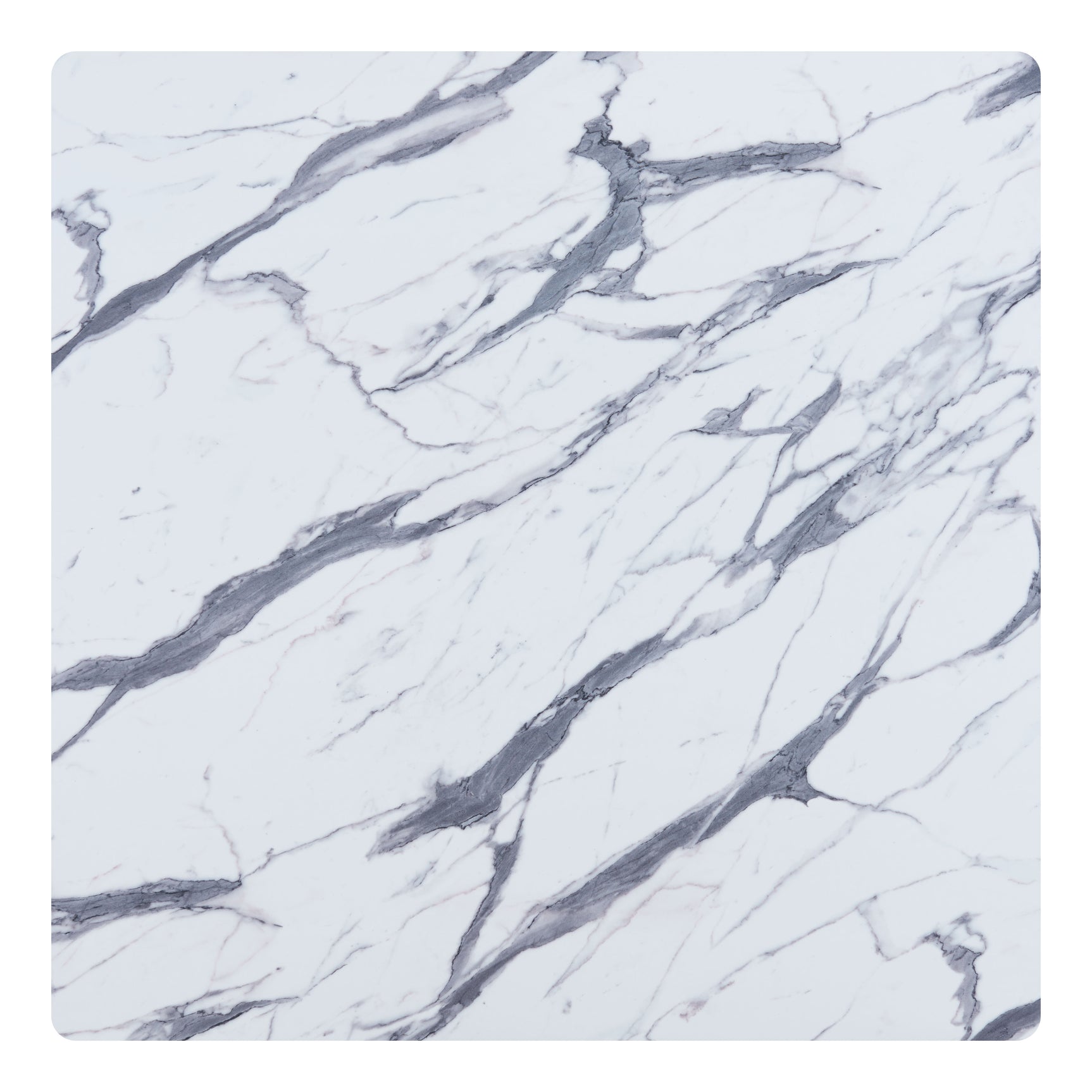 Eva White Counter Table - Ornate Home