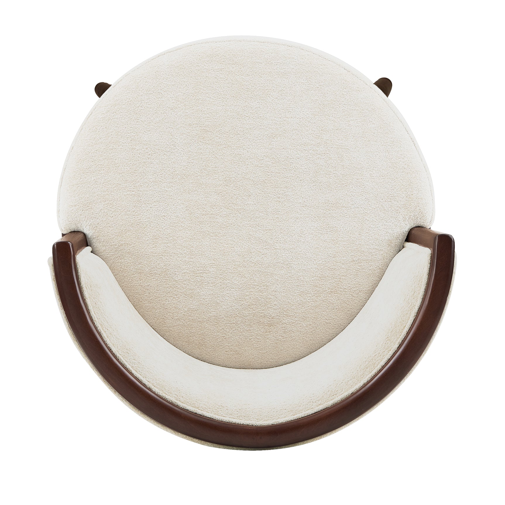 Evalyn Barstool in Cream (set of 3) - Ornate Home