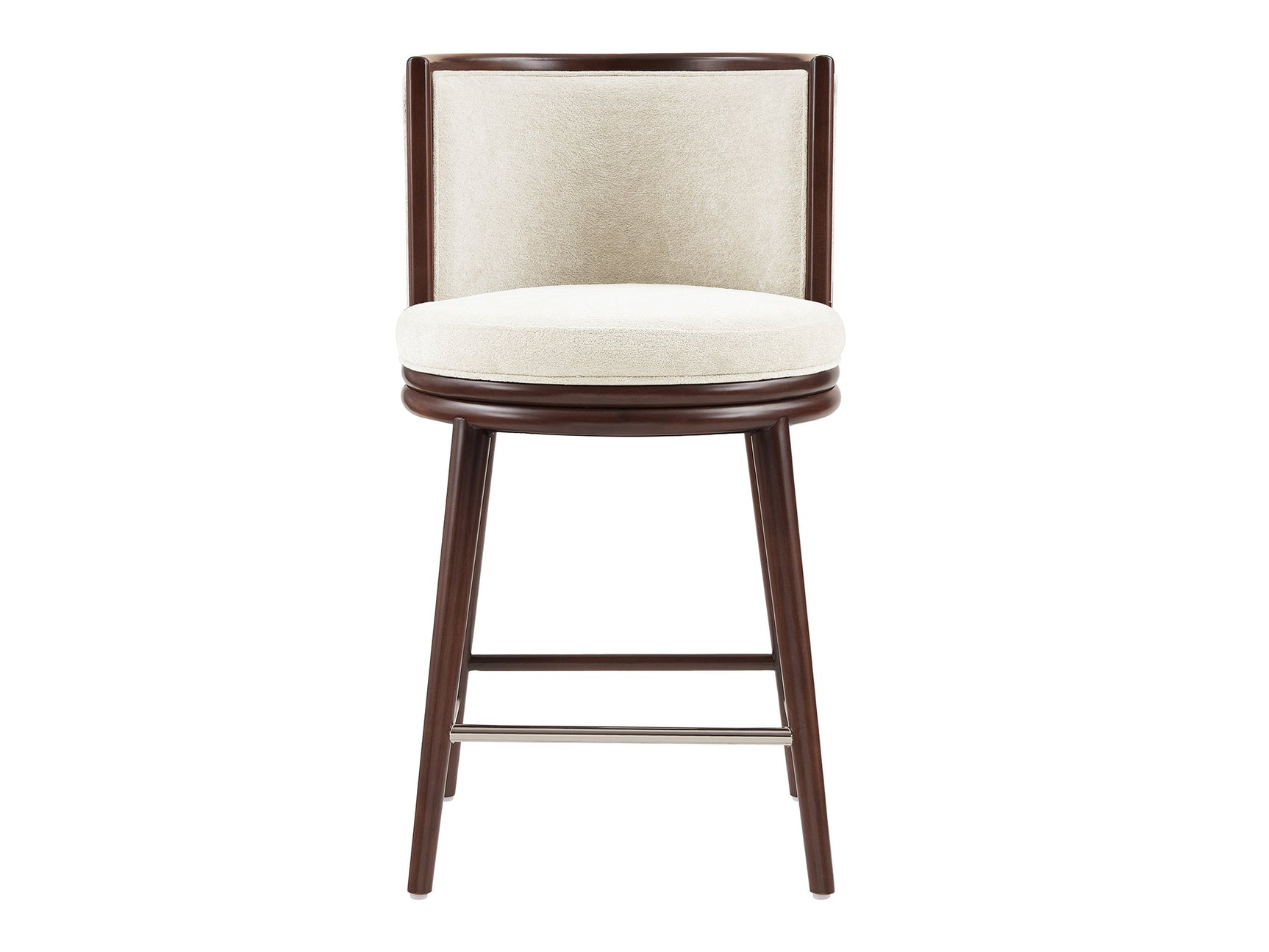 Evalyn Counter Stool in Cream - Ornate Home